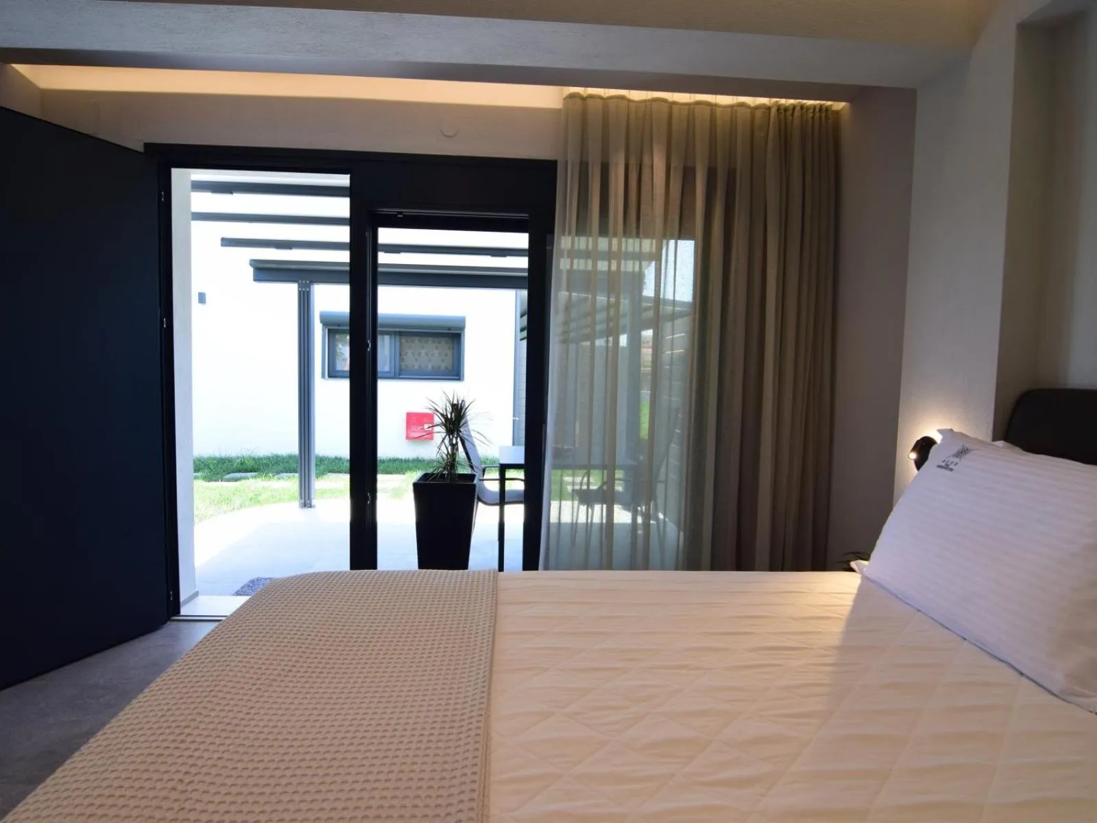 Bed in Aloe The Green Suites - Nikiti Halkidiki