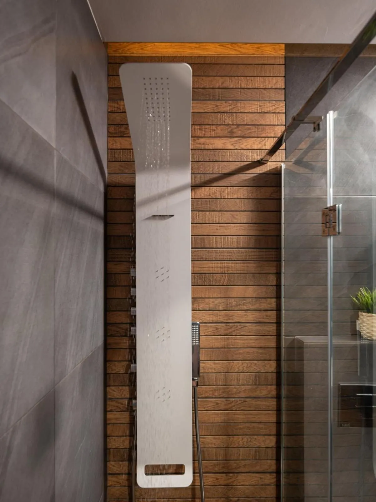 Shower in Aloe The Green Suites - Nikiti Halkidiki