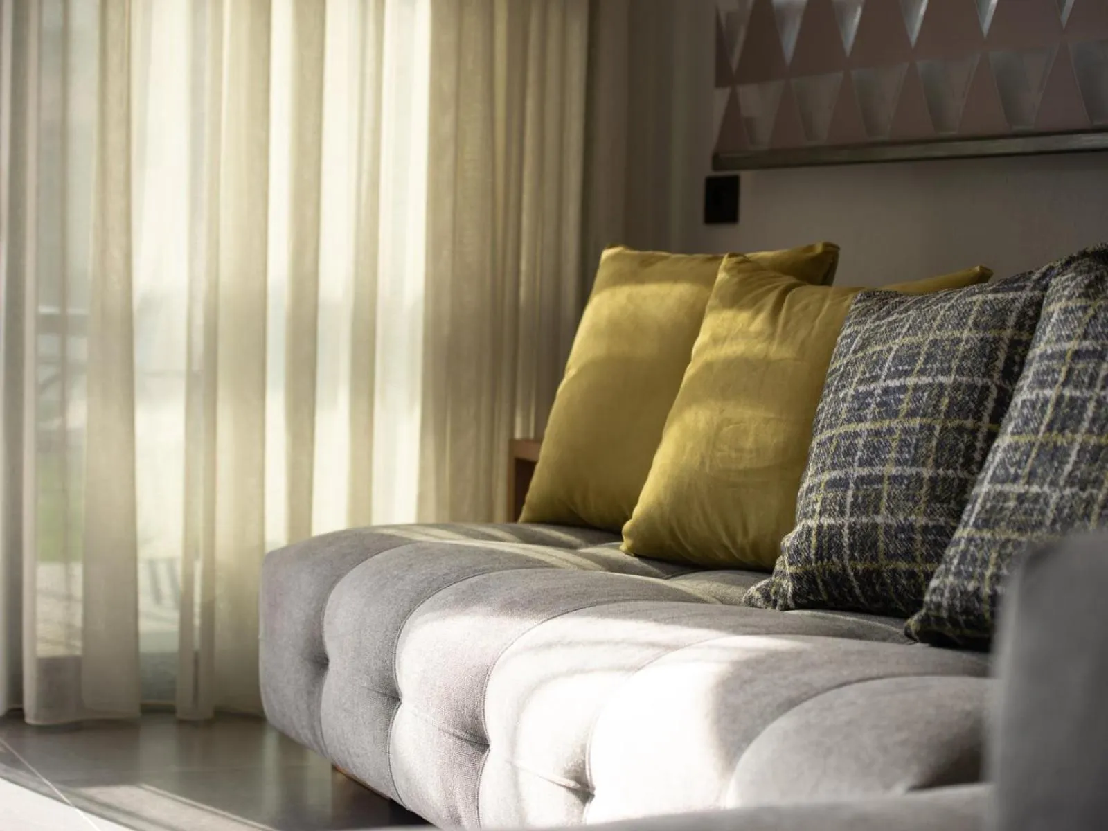 Living room in Aloe The Green Suites - Nikiti Halkidiki