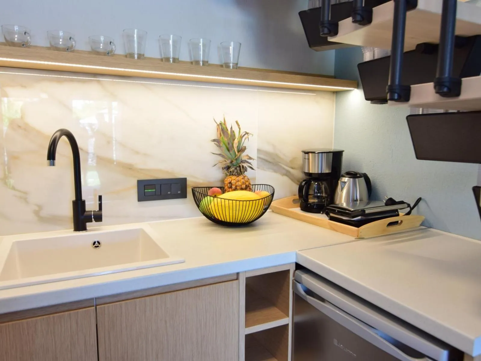 Coffee/tea facilities in Aloe The Green Suites - Nikiti Halkidiki