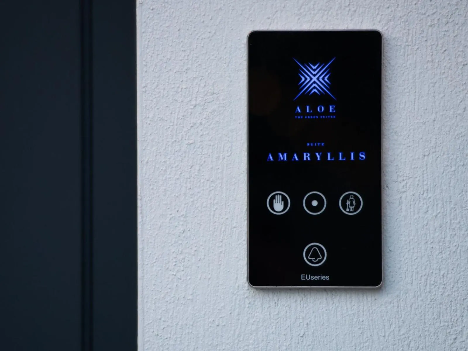 Logo/Certificate/Sign in Aloe The Green Suites - Nikiti Halkidiki