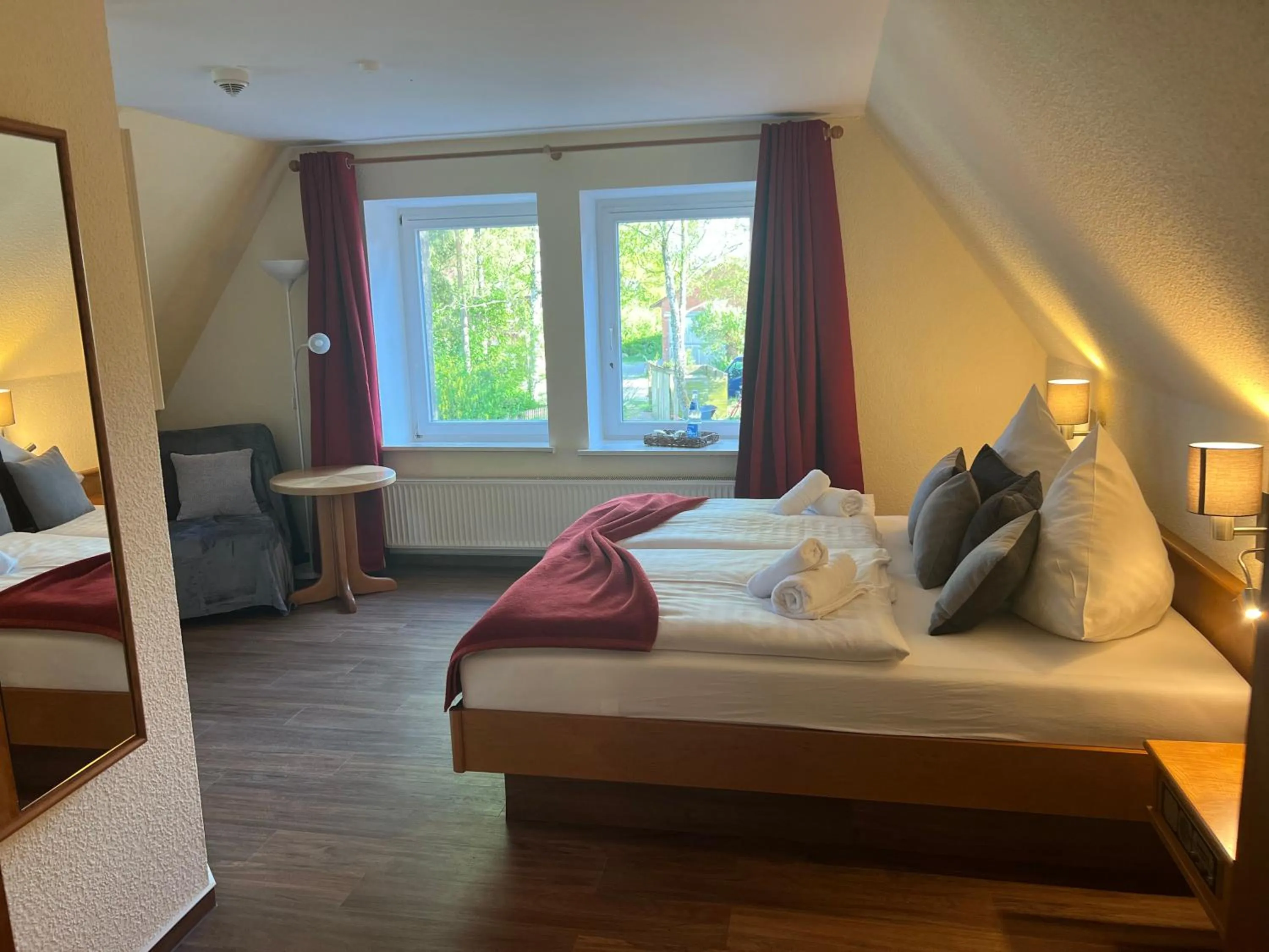 Photo of the whole room, Bed in Ihr Ferien Hotel Brunnenhof