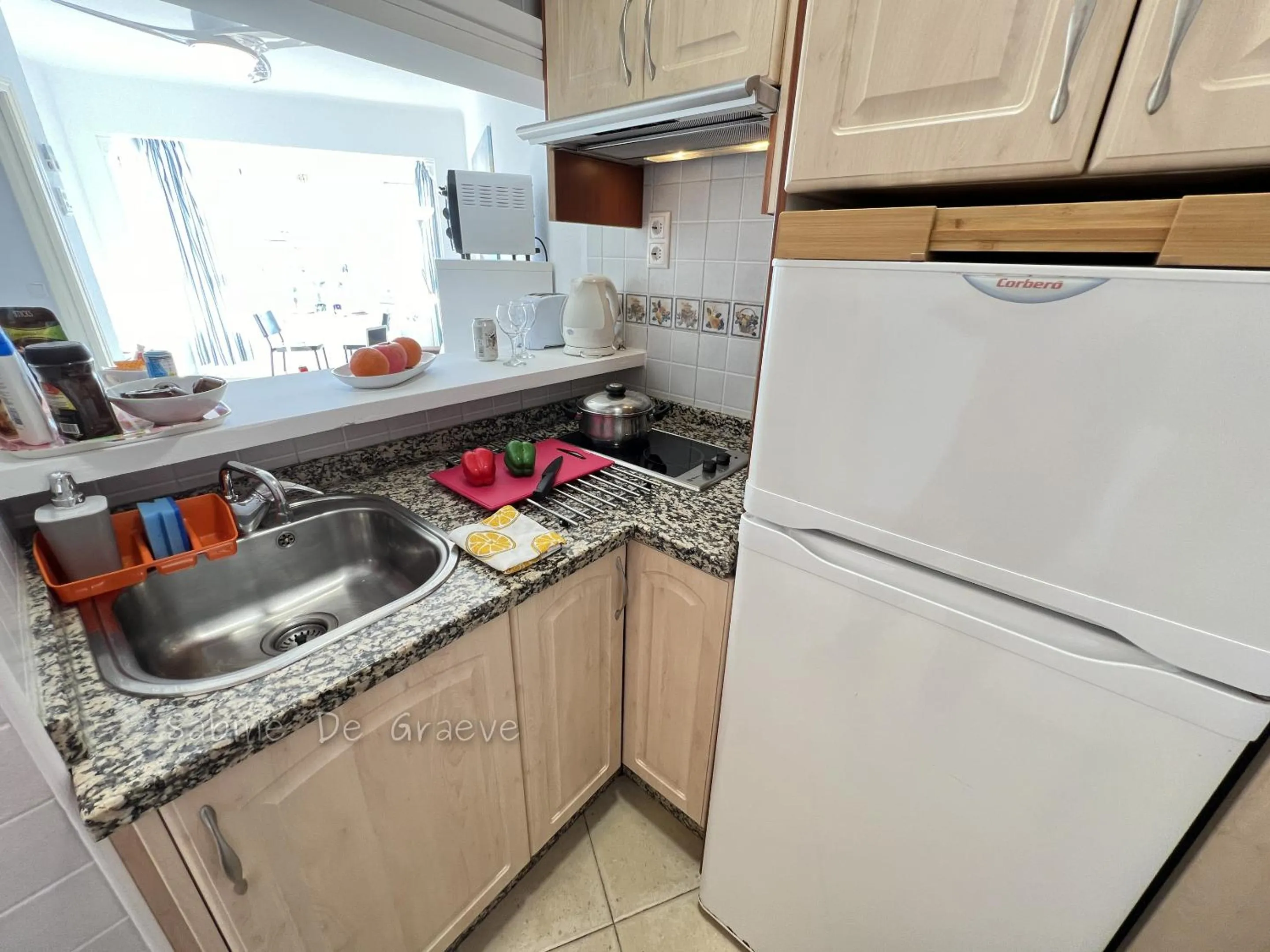 Kitchen or kitchenette in Carabela-C704 Few steps from the beach, sand and pool Nerja