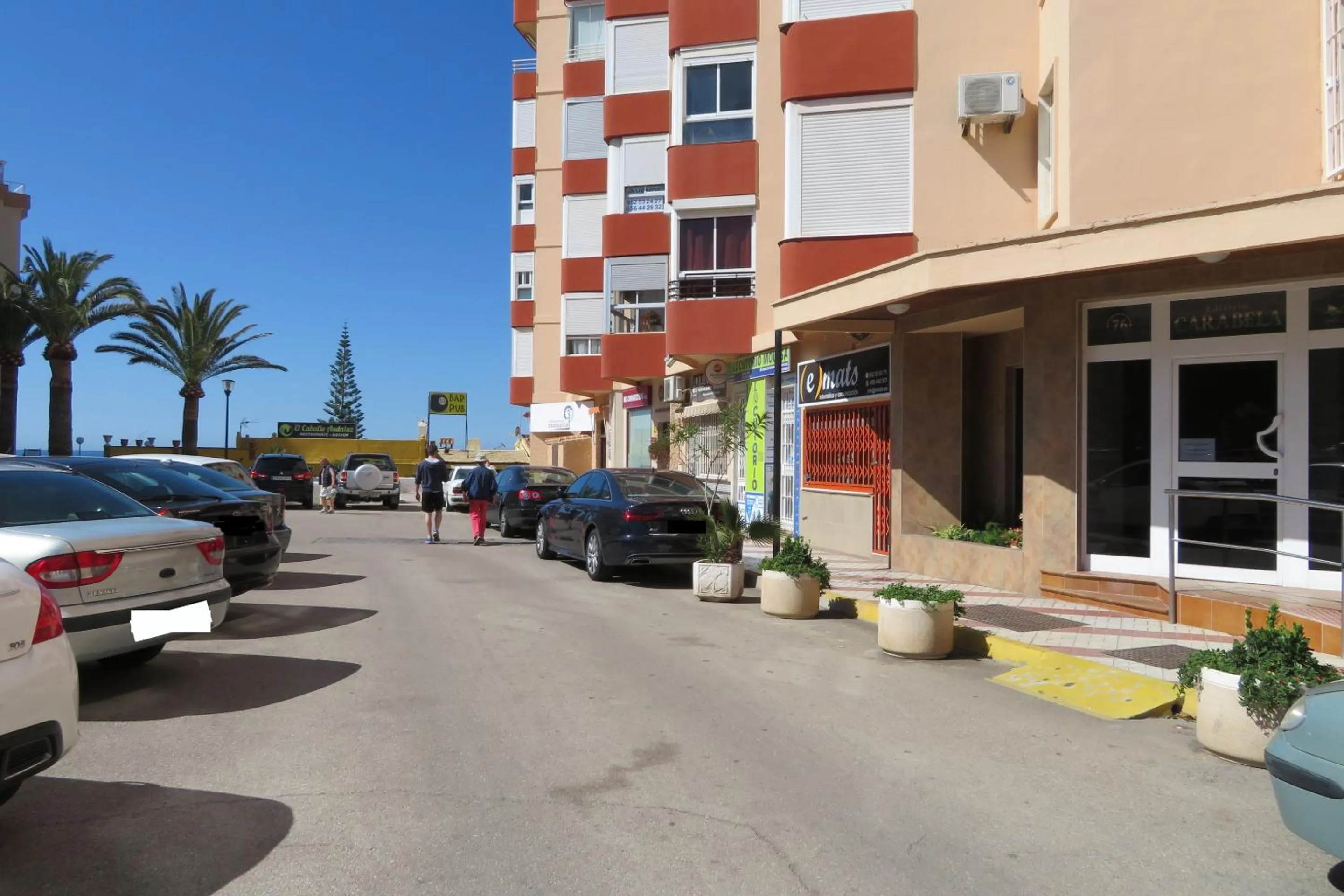 Facade/entrance in Carabela-C704 Few steps from the beach, sand and pool Nerja