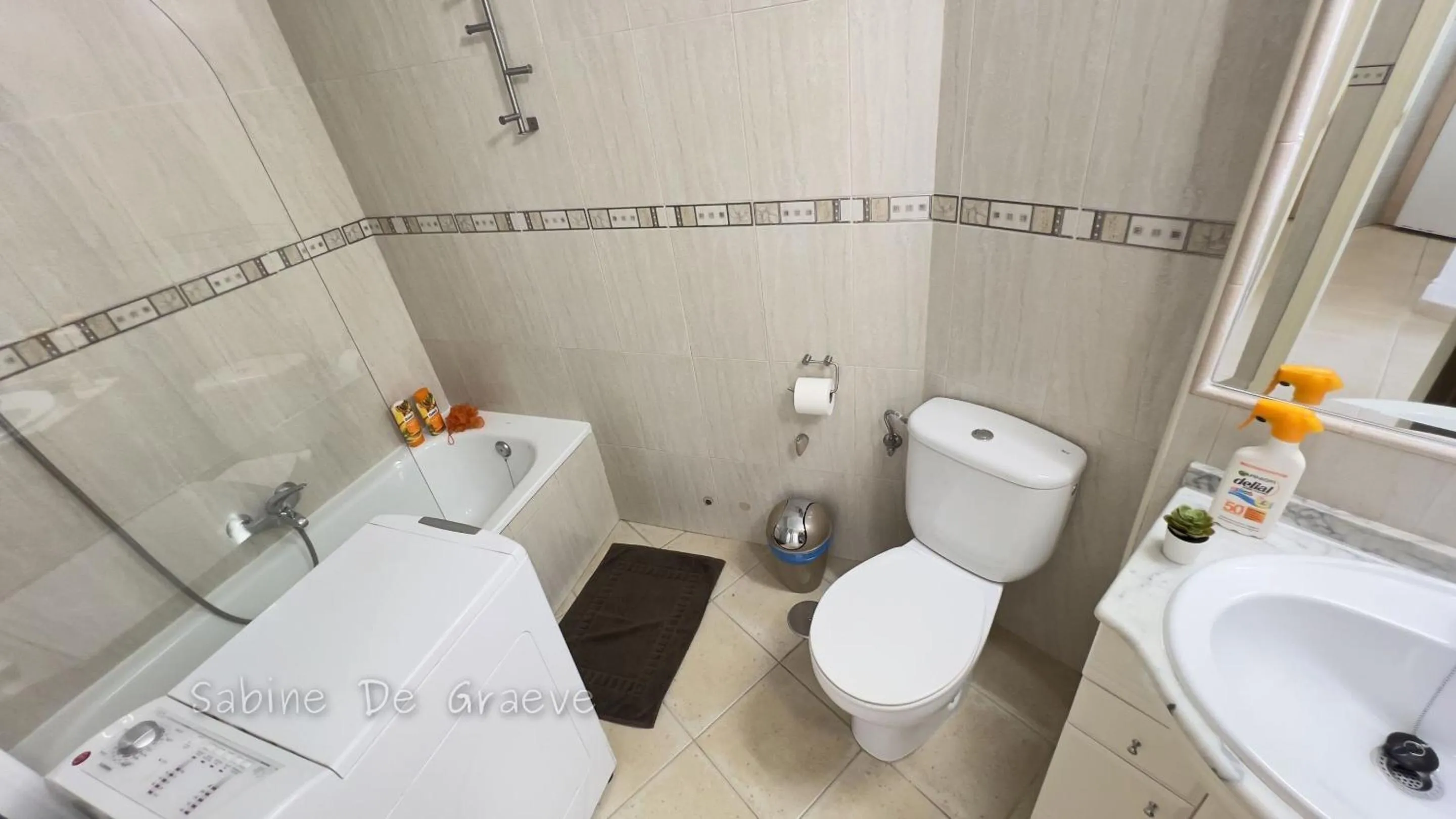 Bathroom in Carabela-C704 Few steps from the beach, sand and pool Nerja