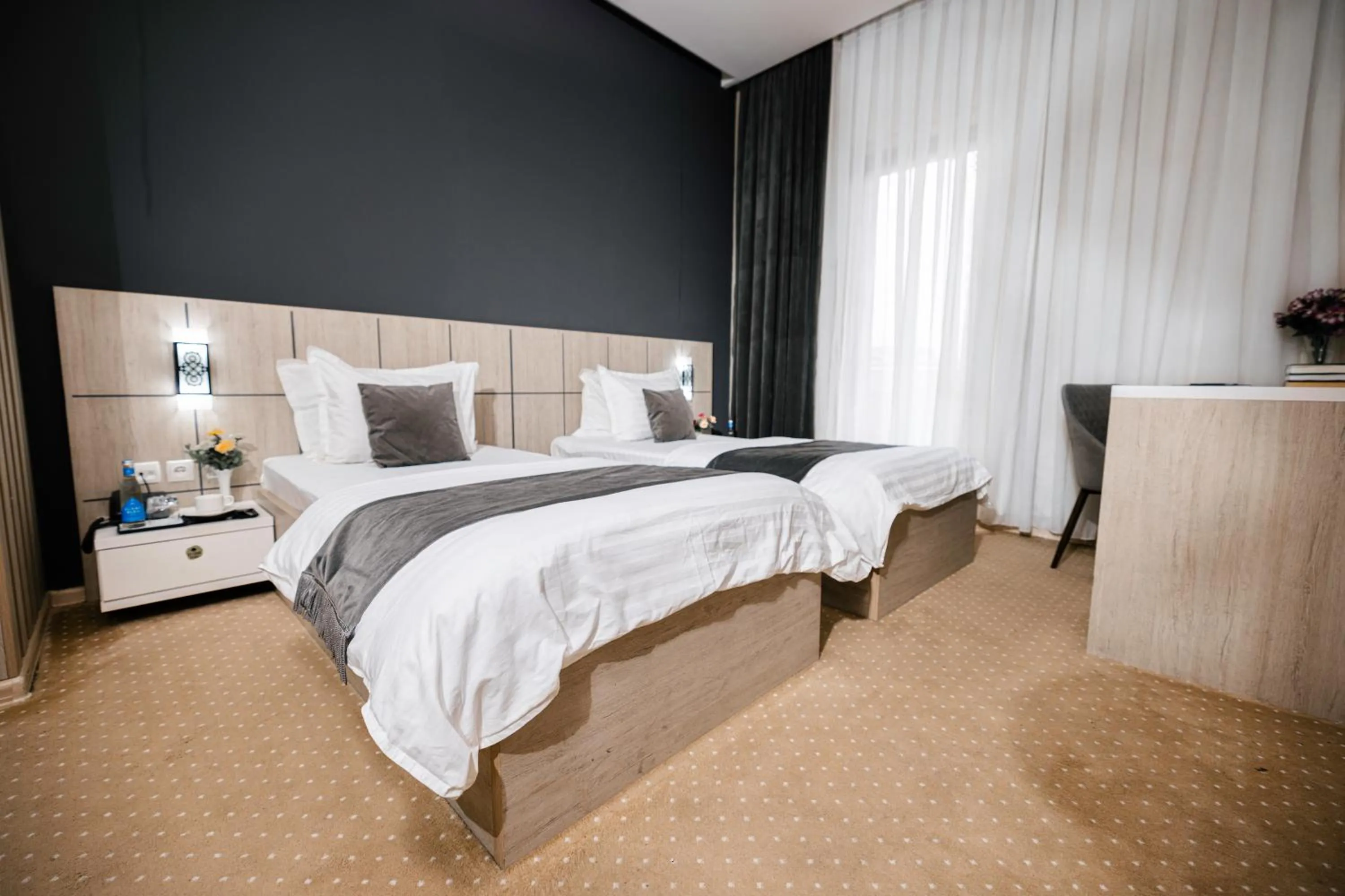 Bed in Art Regency Premium Hotel, Free Airport Shuttle Service