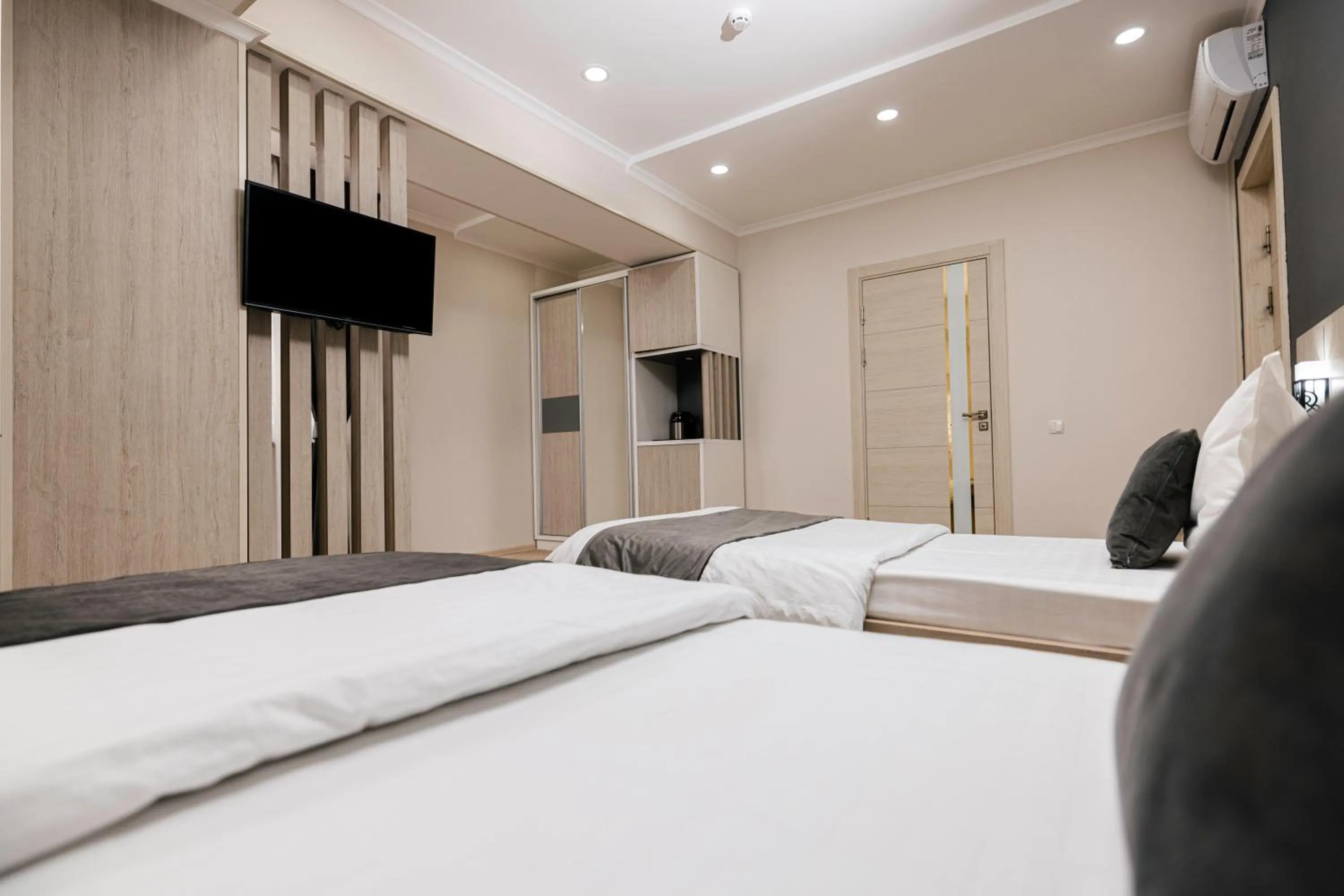 Bed in Art Regency Premium Hotel, Free Airport Shuttle Service