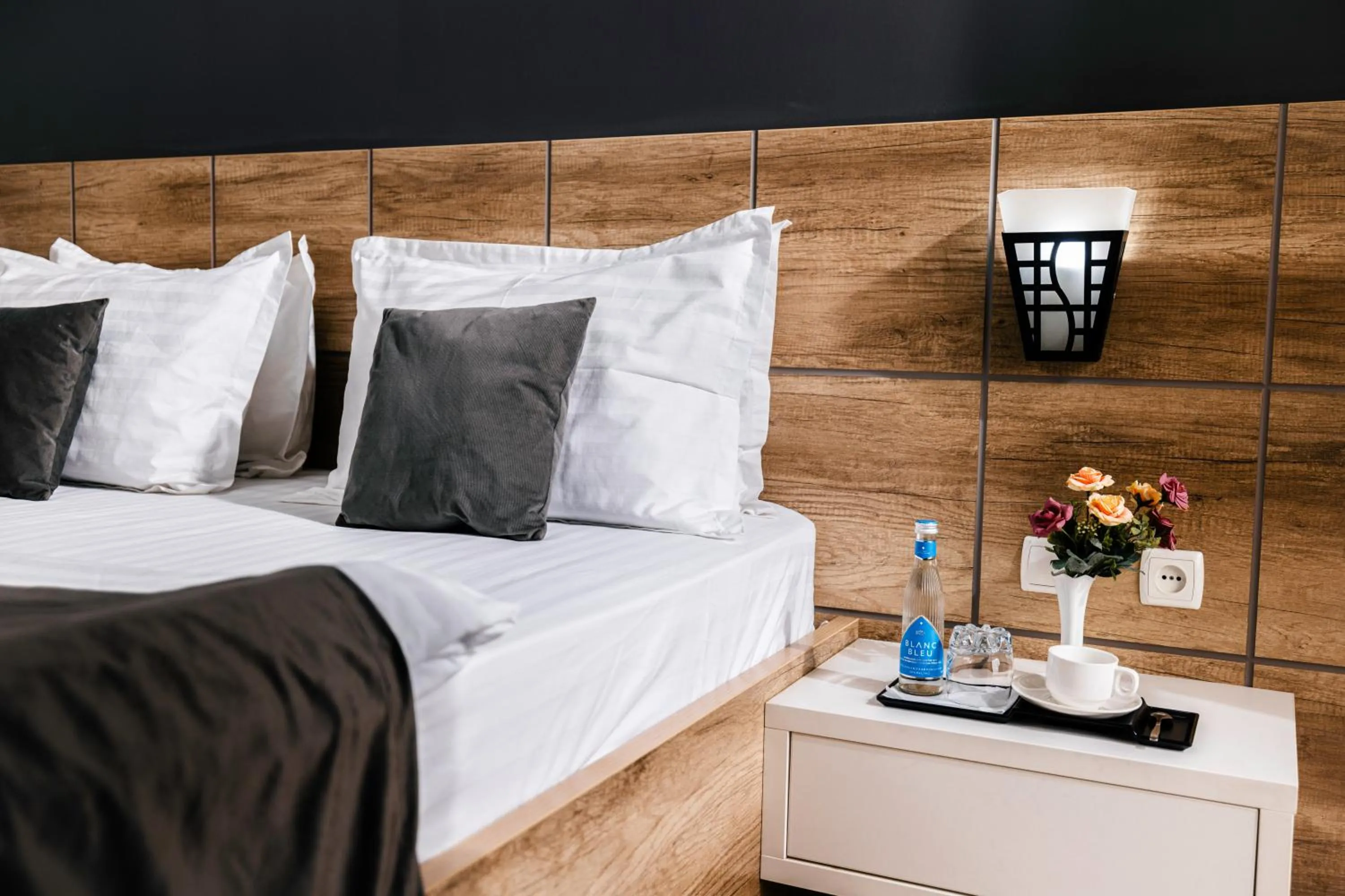 Bed in Art Regency Premium Hotel, Free Airport Shuttle Service