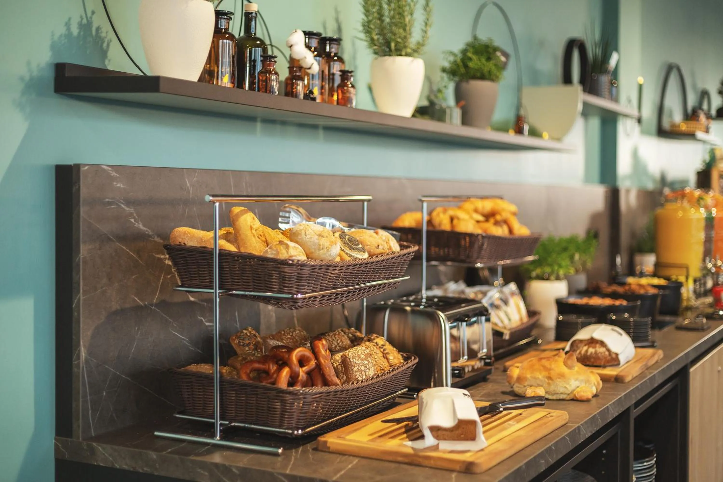 Buffet breakfast in Holiday Inn - the niu, Cure Erlangen by IHG