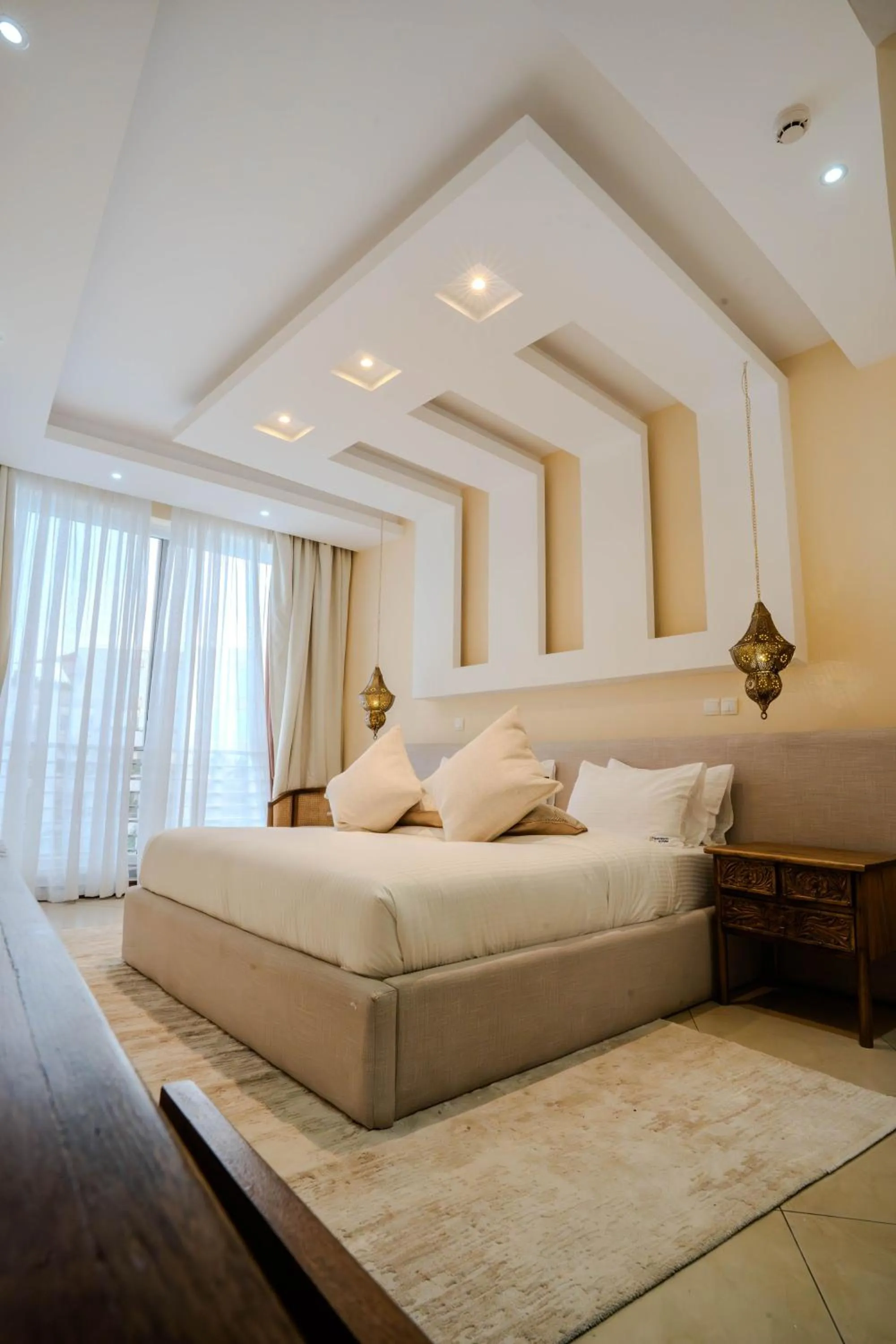 Photo of the whole room, Bed in Kilua Residences by CityBlue, Mombasa