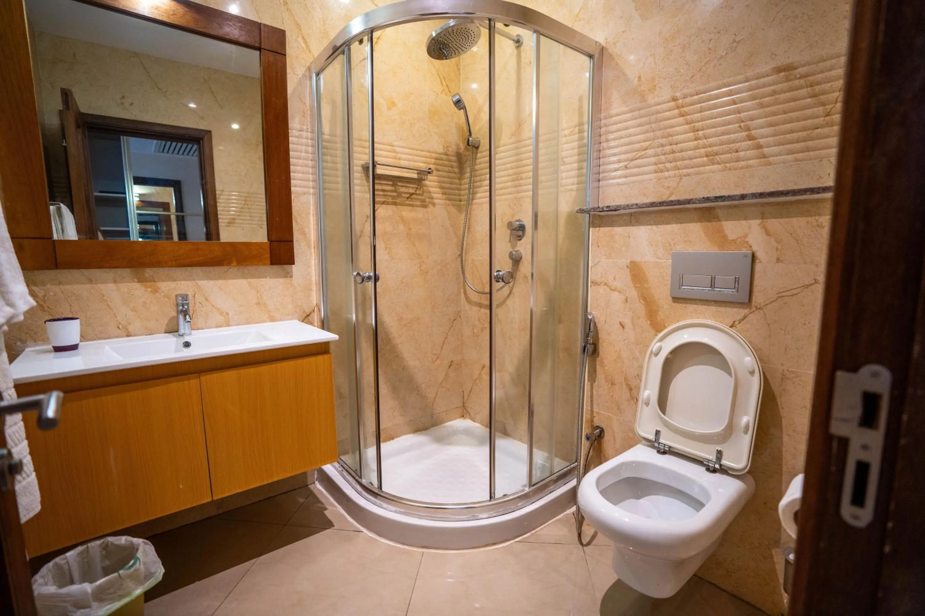 Shower in Kilua Residences by CityBlue, Mombasa