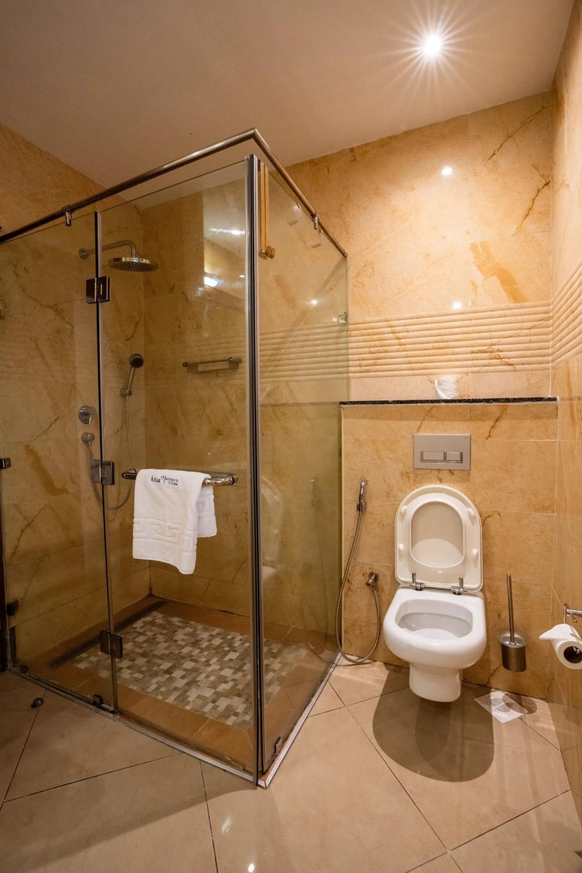 Shower in Kilua Residences by CityBlue, Mombasa