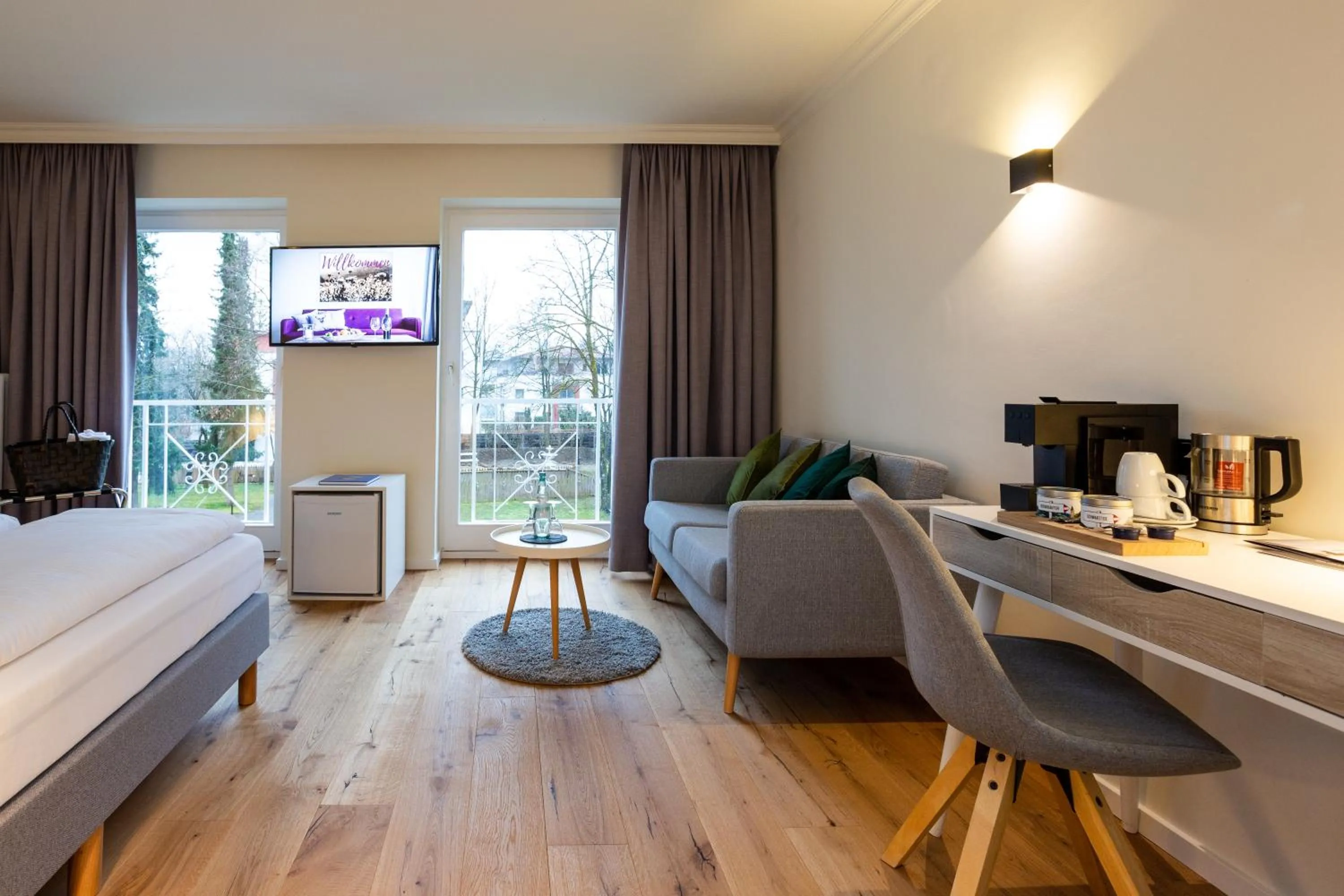 Photo of the whole room, Bed in Das Parkhotel