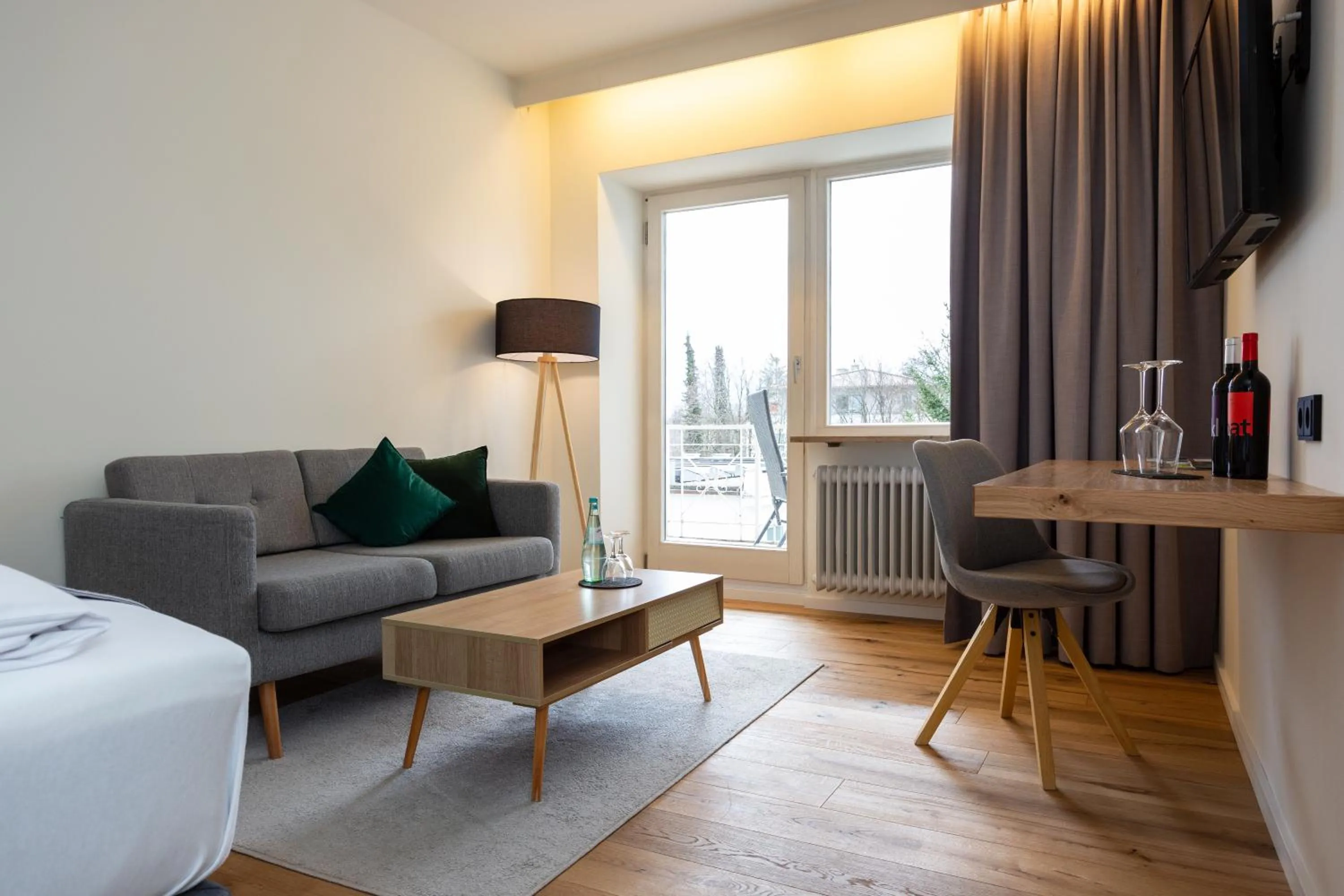 Living room in Das Parkhotel