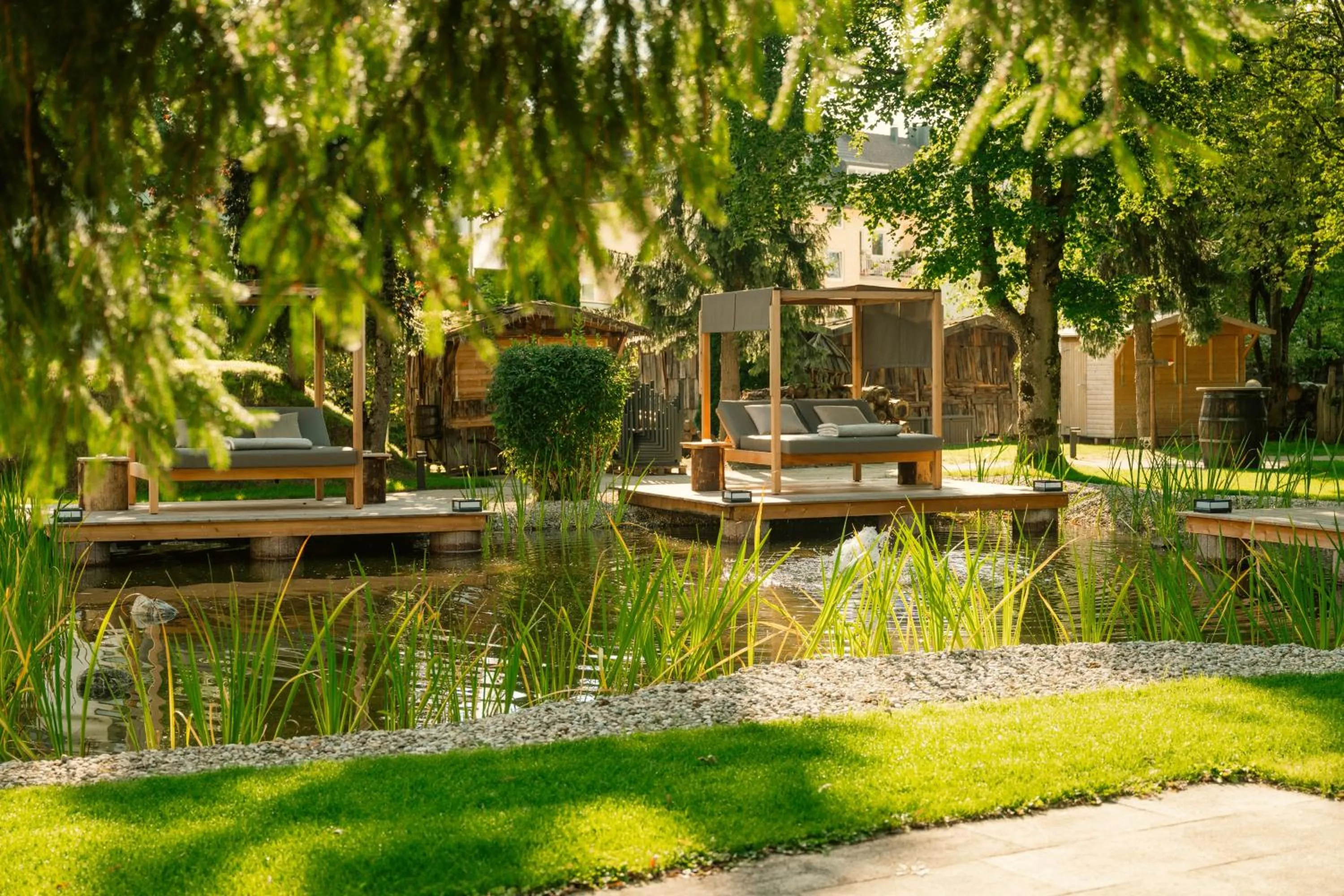 Garden in Das Parkhotel