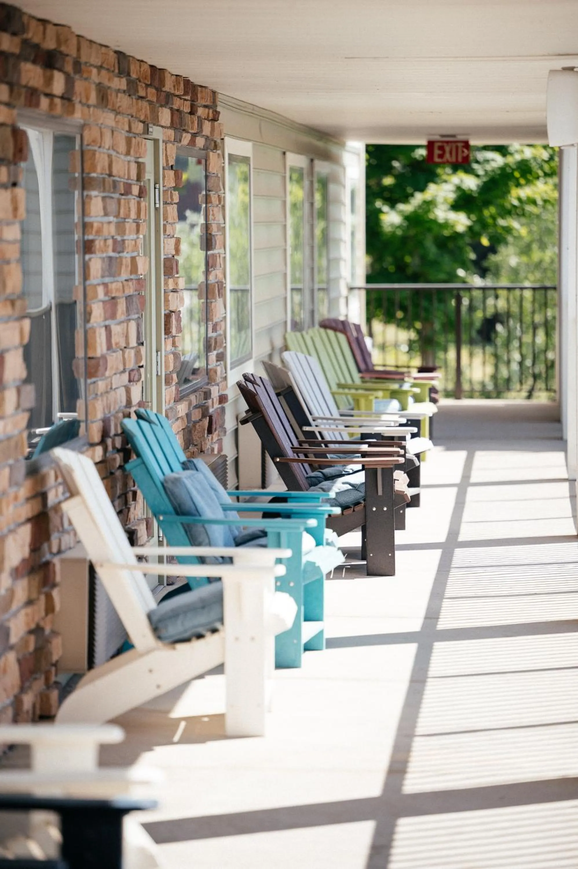 Patio in Kasa Gold Coast Inn Traverse City