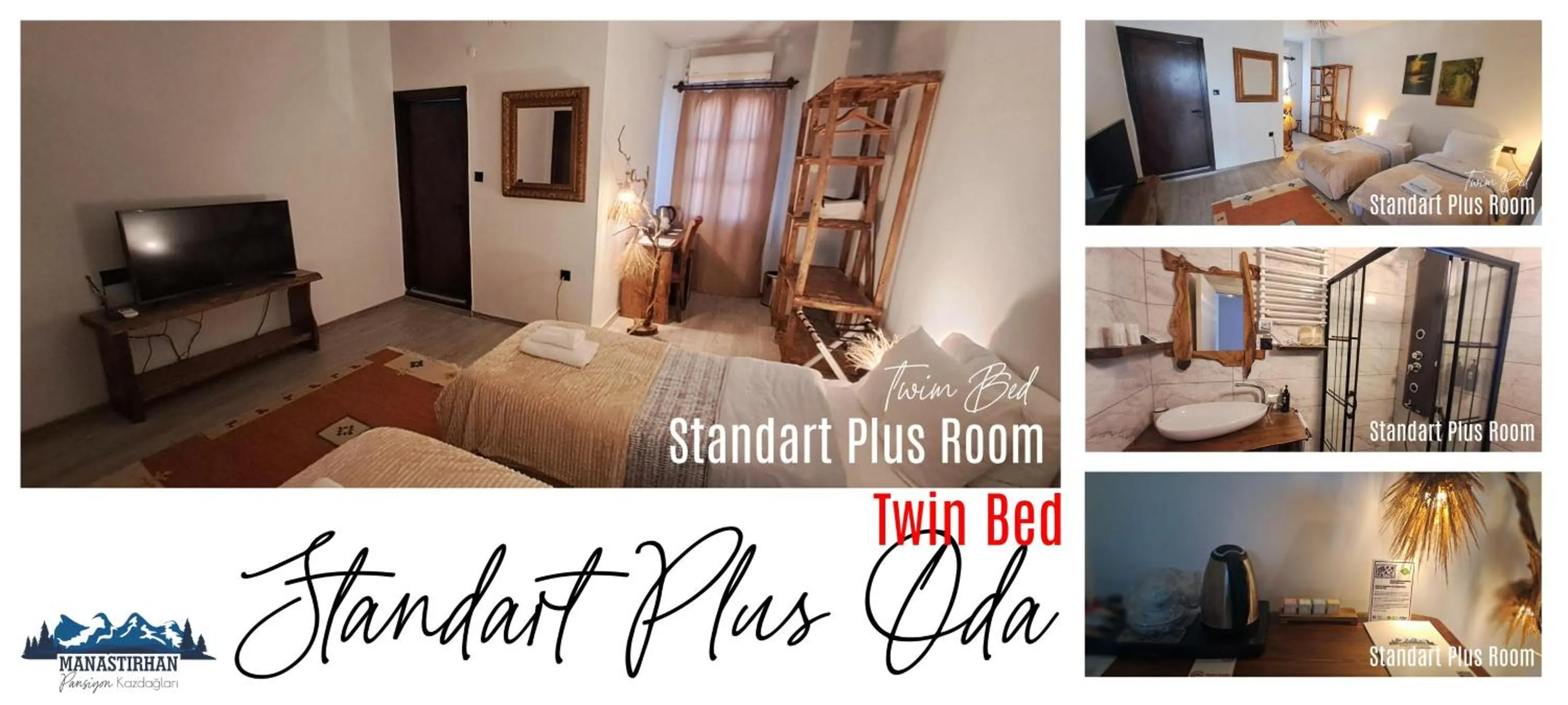 Photo of the whole room in Manastırhan Otel Kazdağları