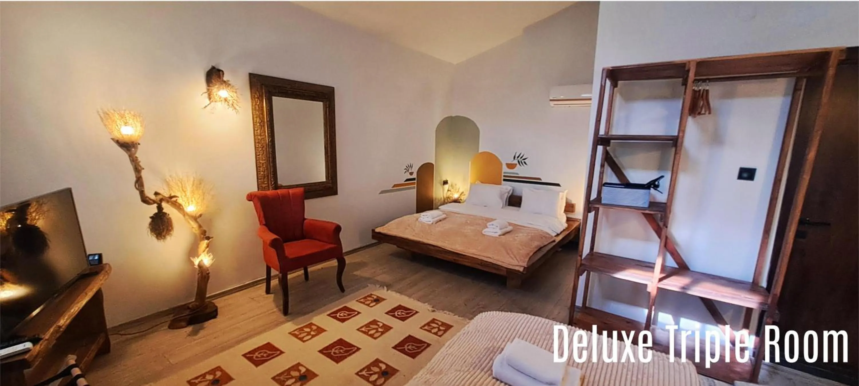 Bed in Manastırhan Otel Kazdağları