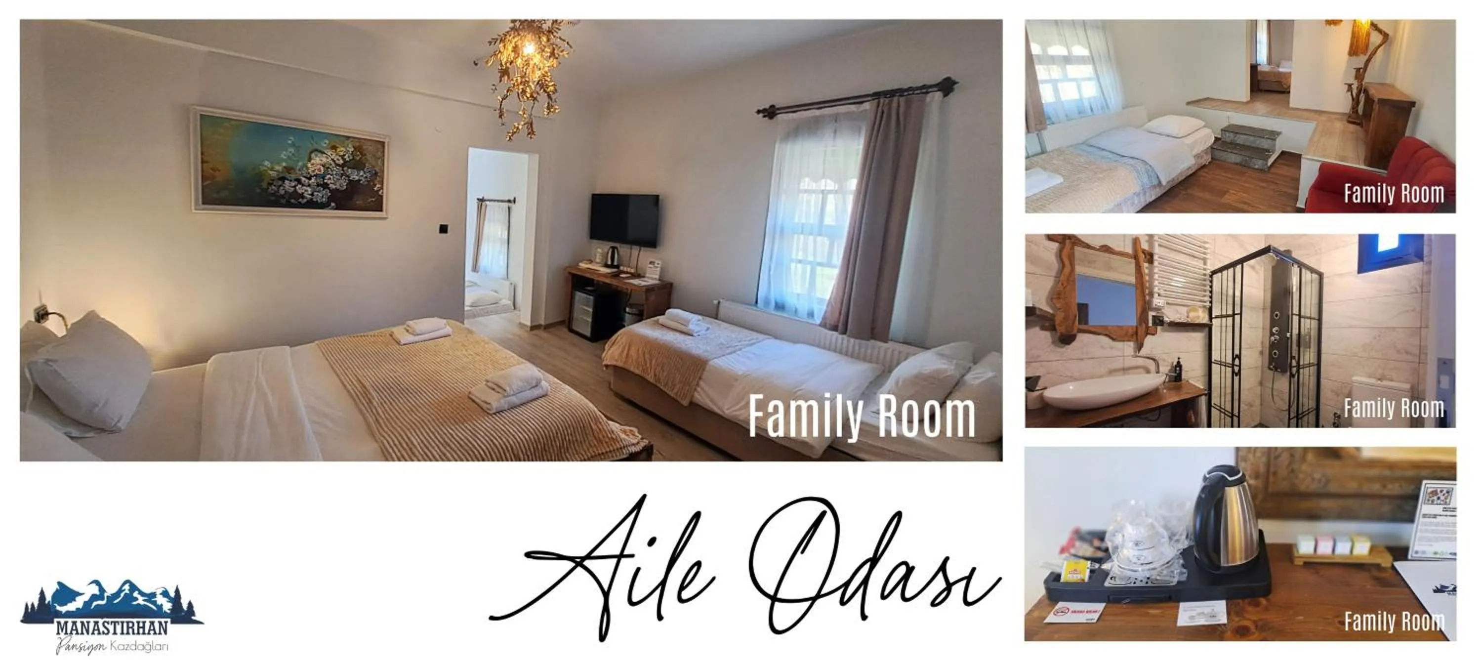 Photo of the whole room, Bed in Manastırhan Otel Kazdağları