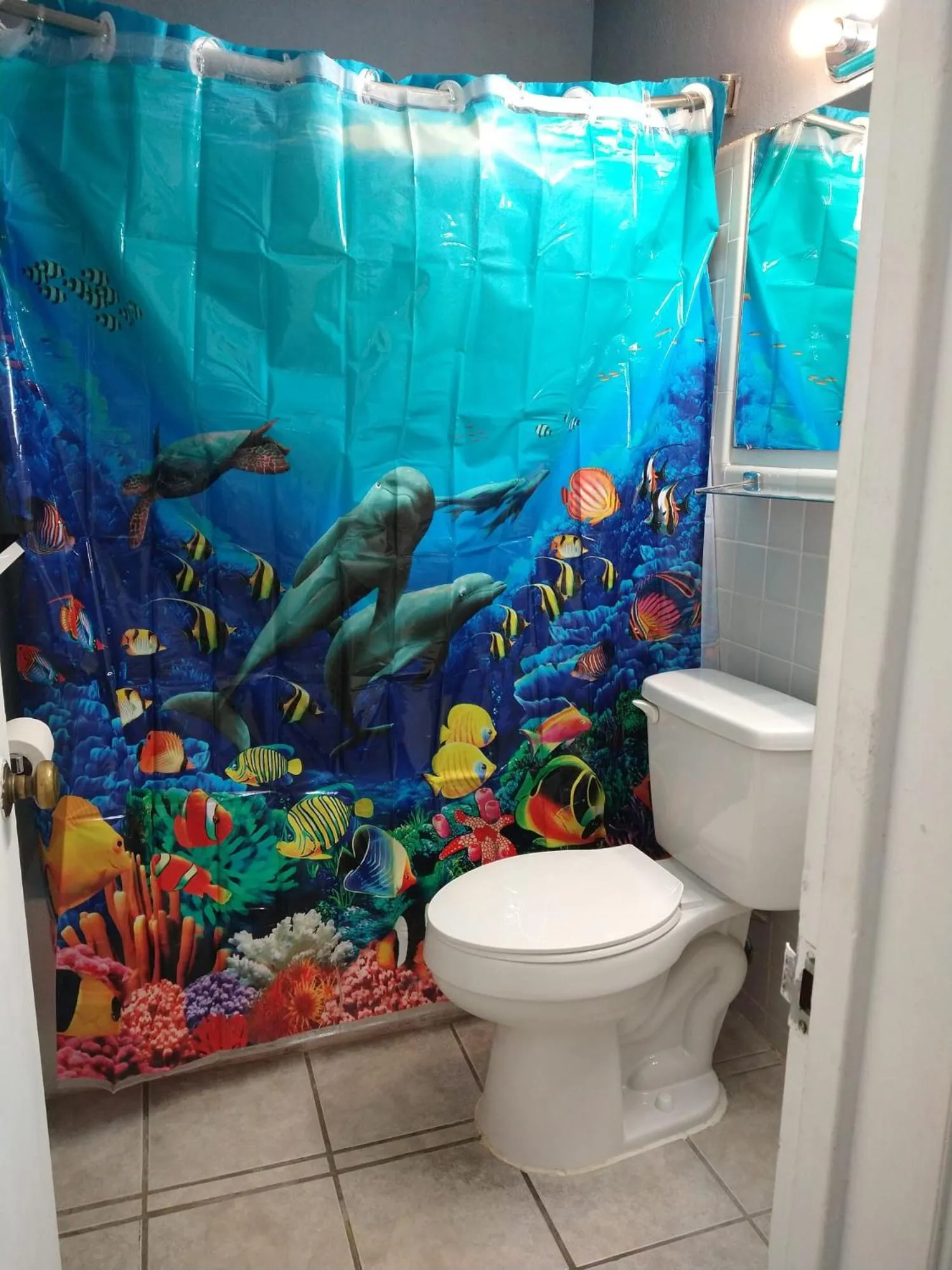 Bathroom in Grandview Plaza Inn