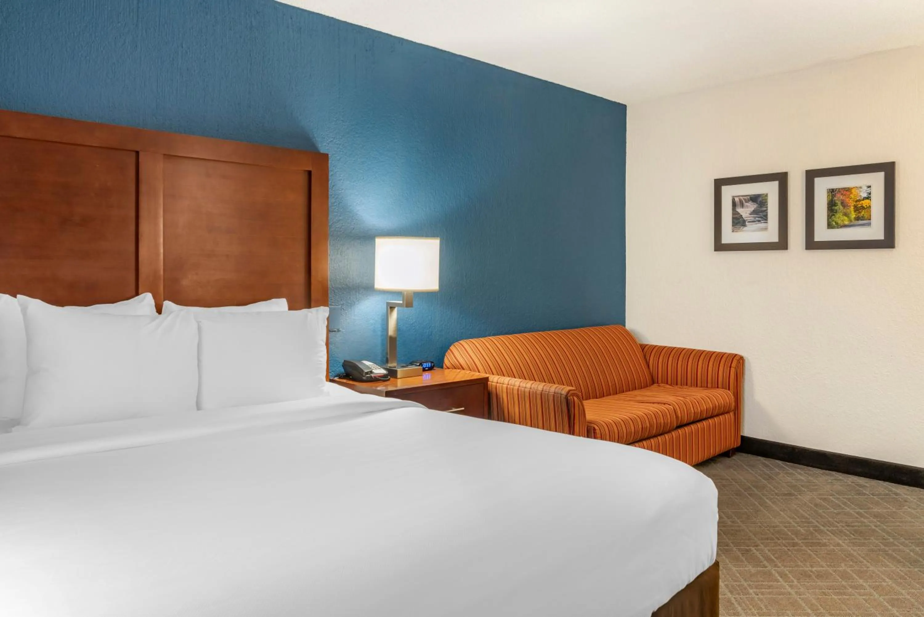 Photo of the whole room, Bed in Comfort Inn University