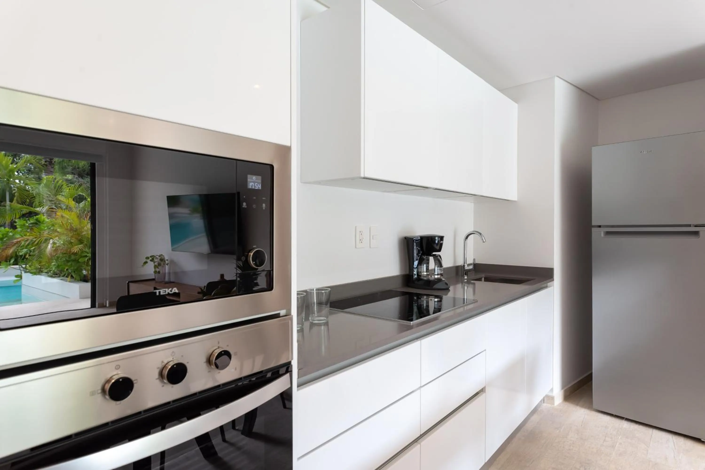 Kitchen or kitchenette in Central Park Lagunas by Sandy Powerful