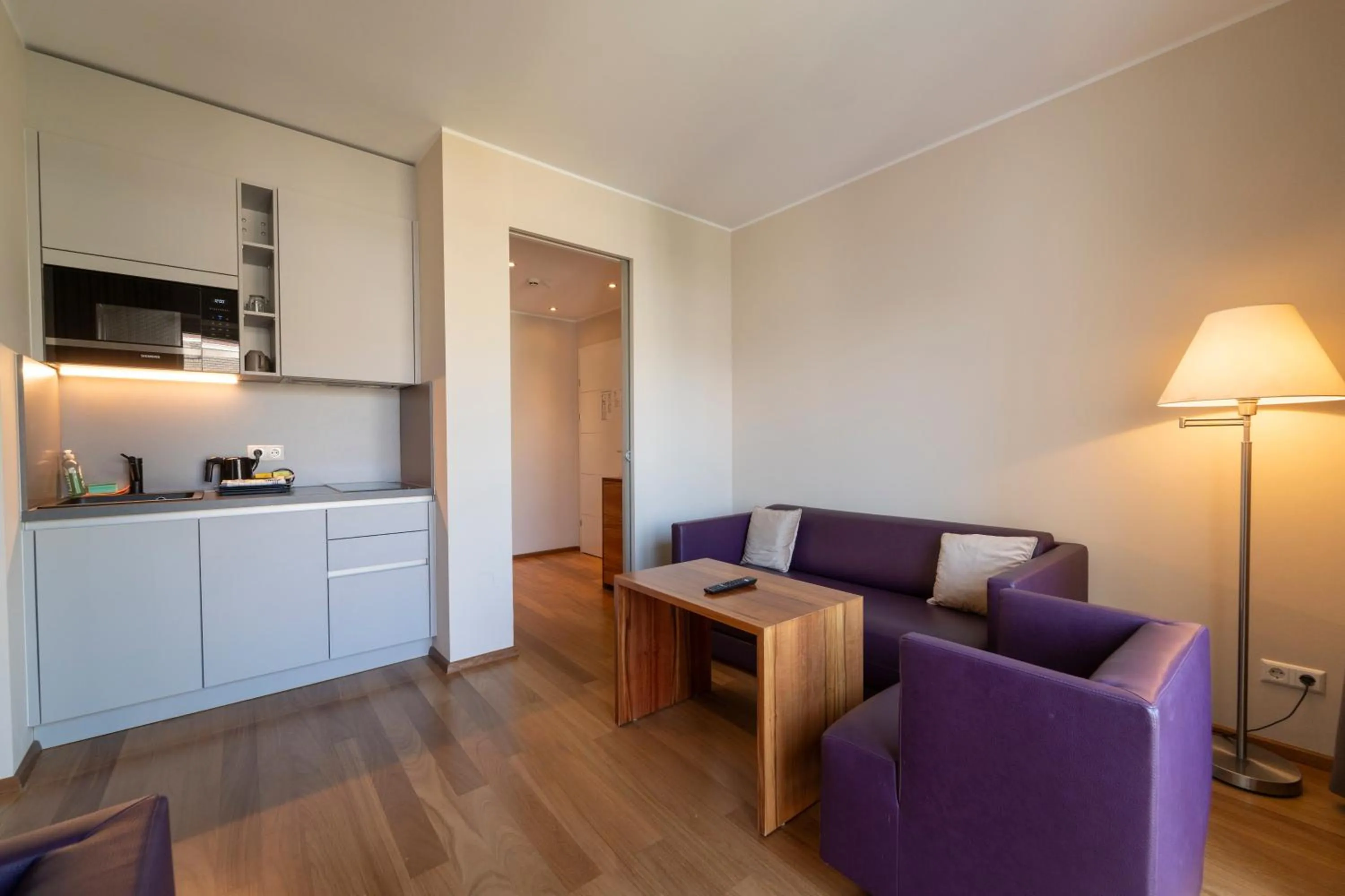 kitchen in Pakat Suites