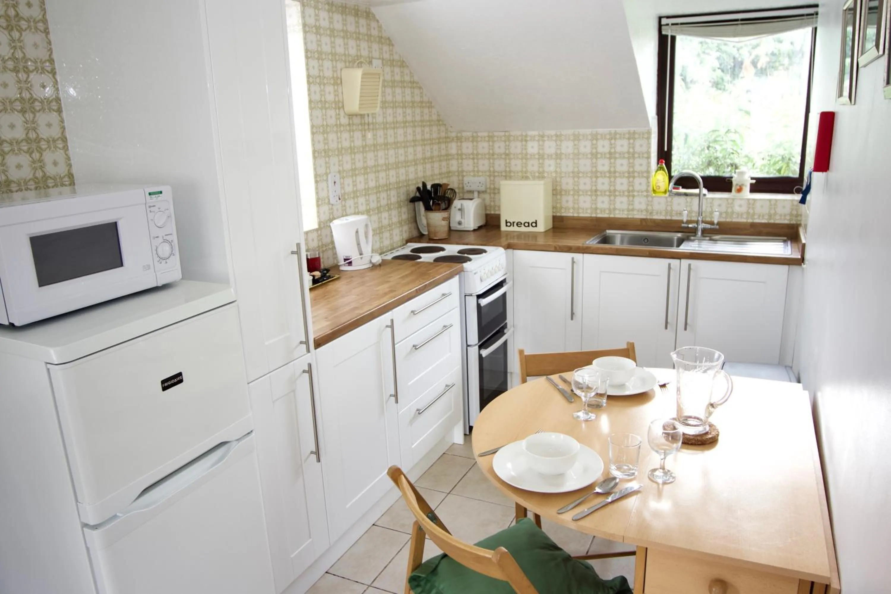 kitchen in Glyndley Manor Cottages