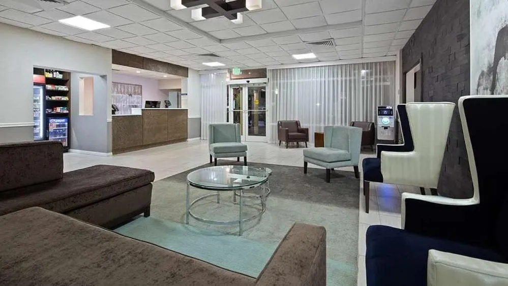 Lobby or reception in Ramada by Wyndham Cocoa