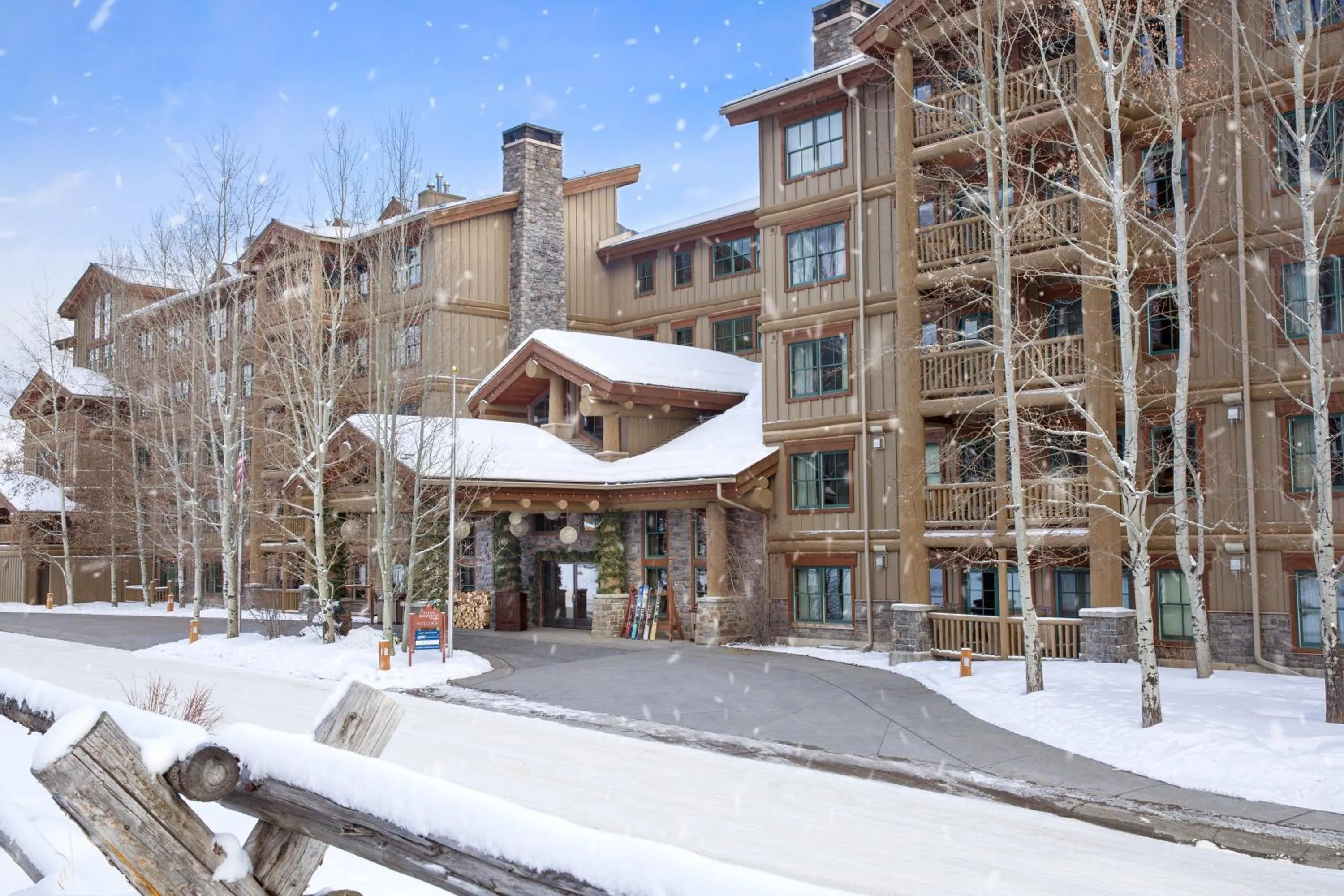 Property building in Teton Mountain Lodge and Spa, a Noble House Resort