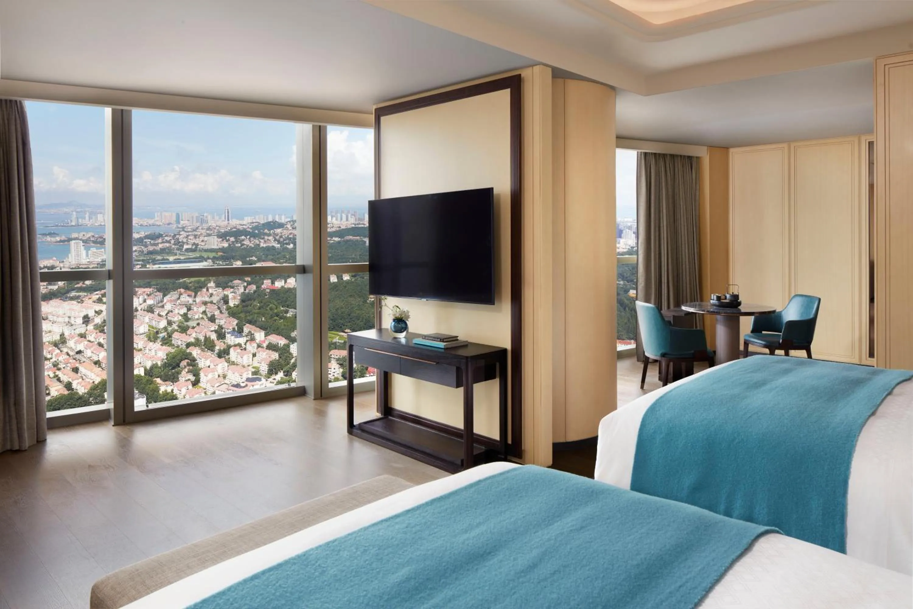 City view, Bed in The St. Regis Qingdao