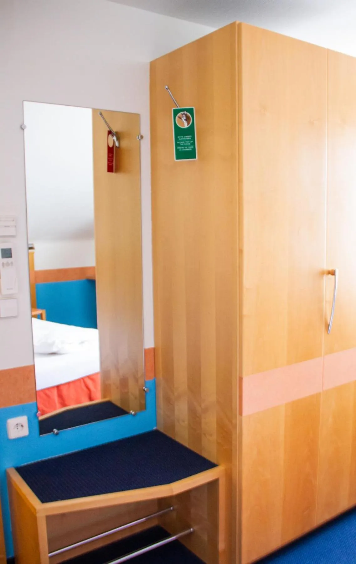 Bed in Hotel-Restaurant Steuermann