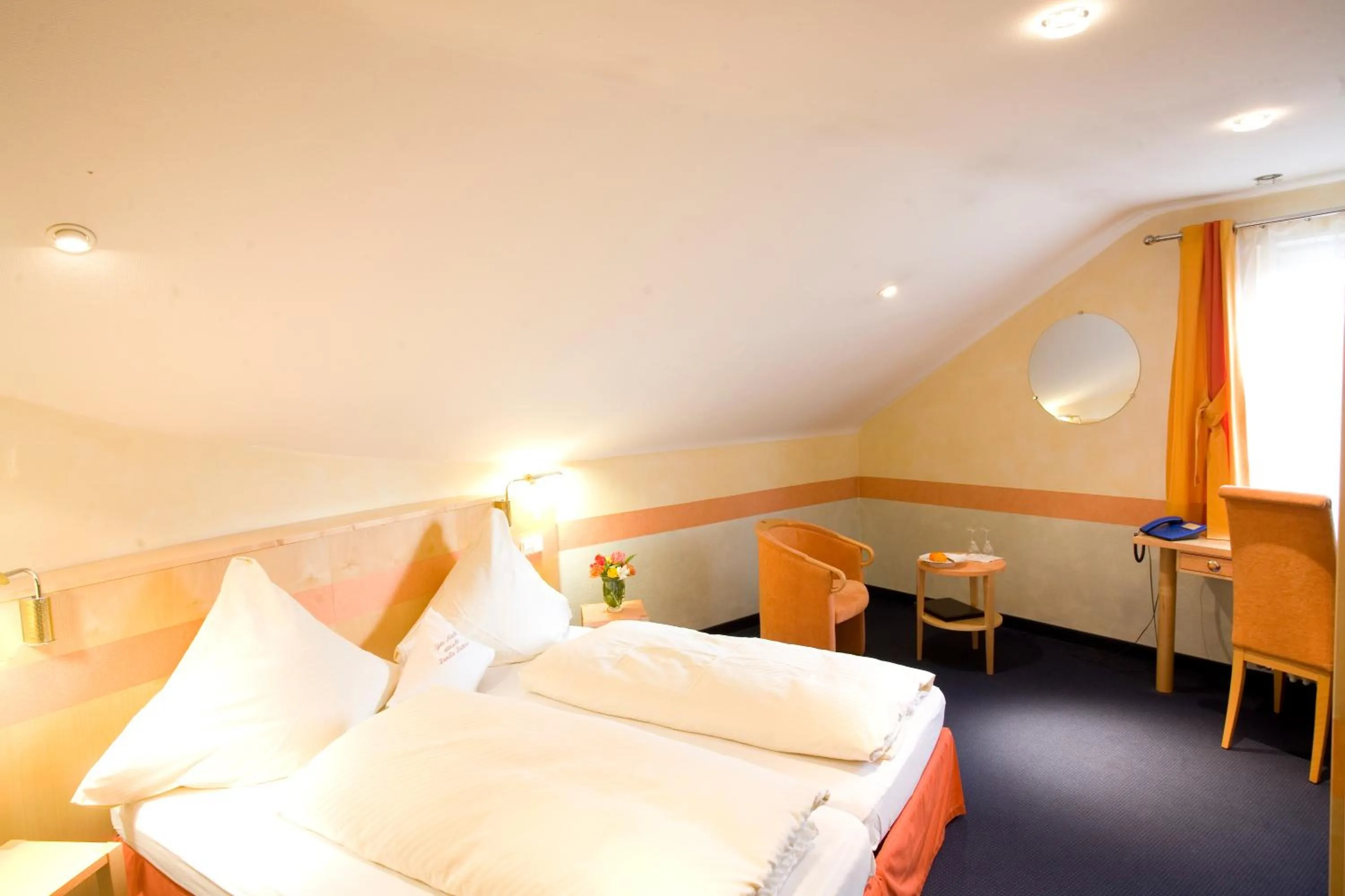 Bed in Hotel-Restaurant Steuermann