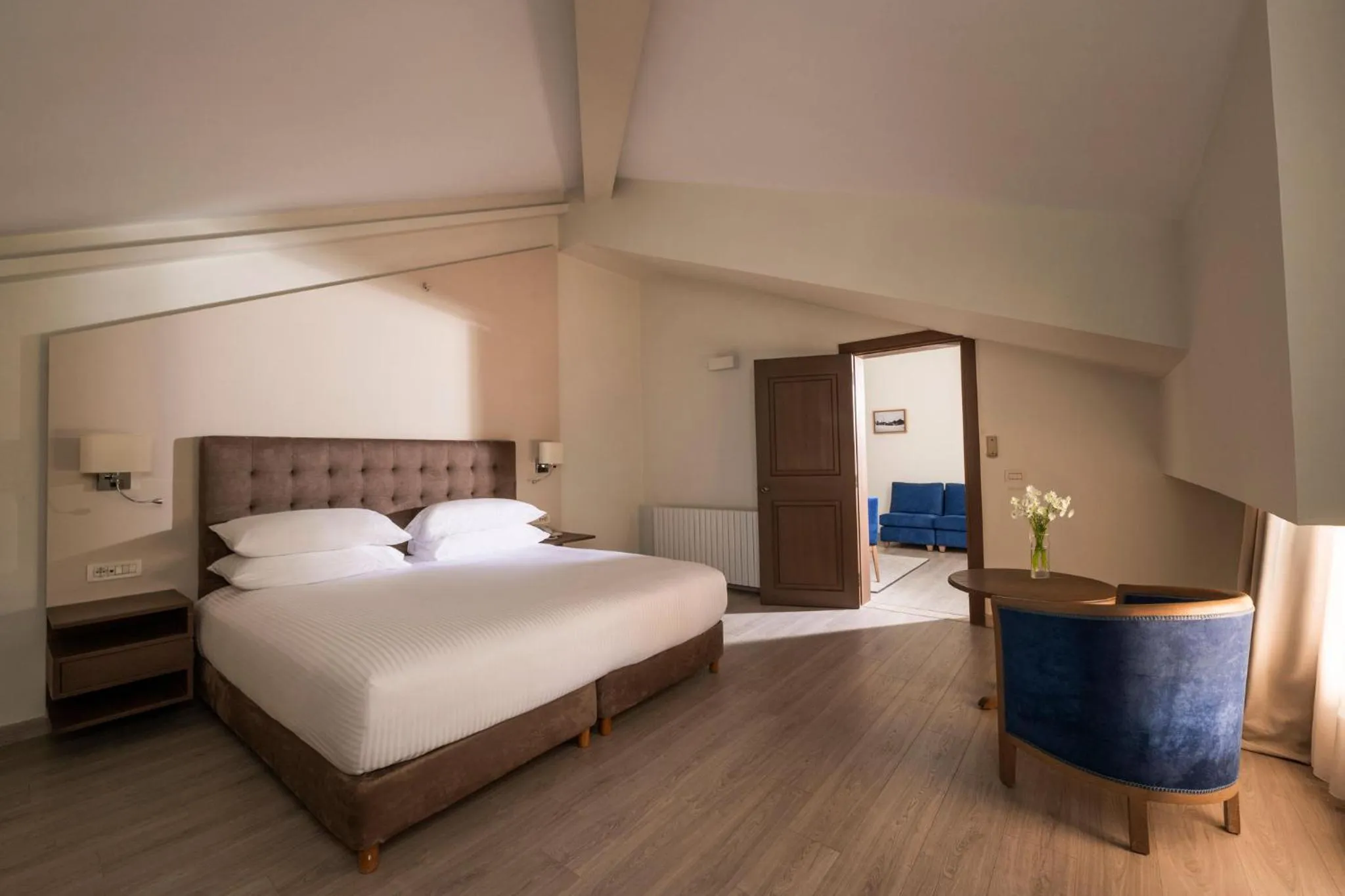 Photo of the whole room, Bed in InterContinental Mzaar Lebanon Mountain Resort & Spa by IHG