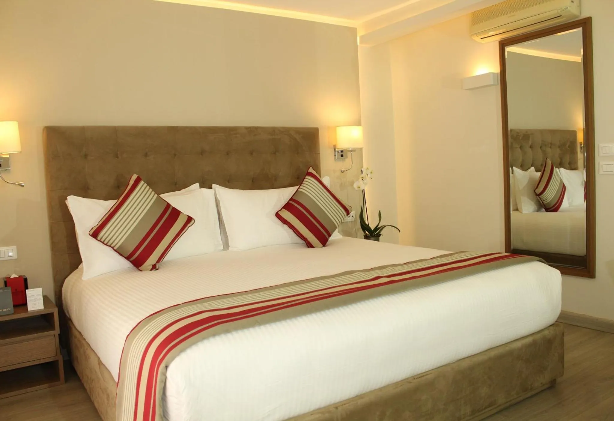 Photo of the whole room, Bed in InterContinental Mzaar Lebanon Mountain Resort & Spa by IHG