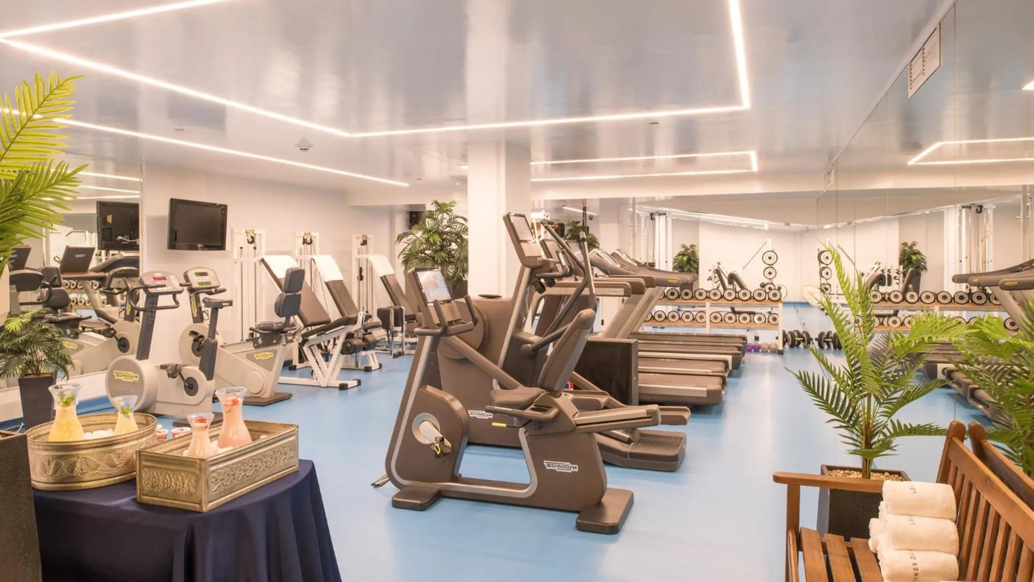 Fitness centre/facilities in InterContinental Mzaar Lebanon Mountain Resort & Spa by IHG