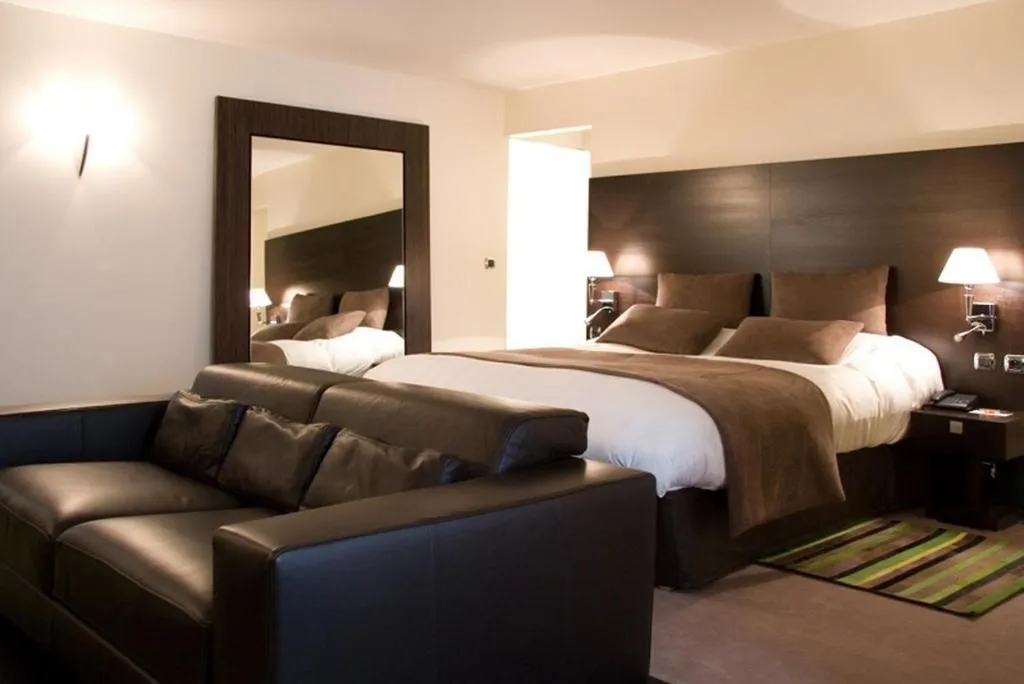 Bedroom, Bed in Hotel Palladia