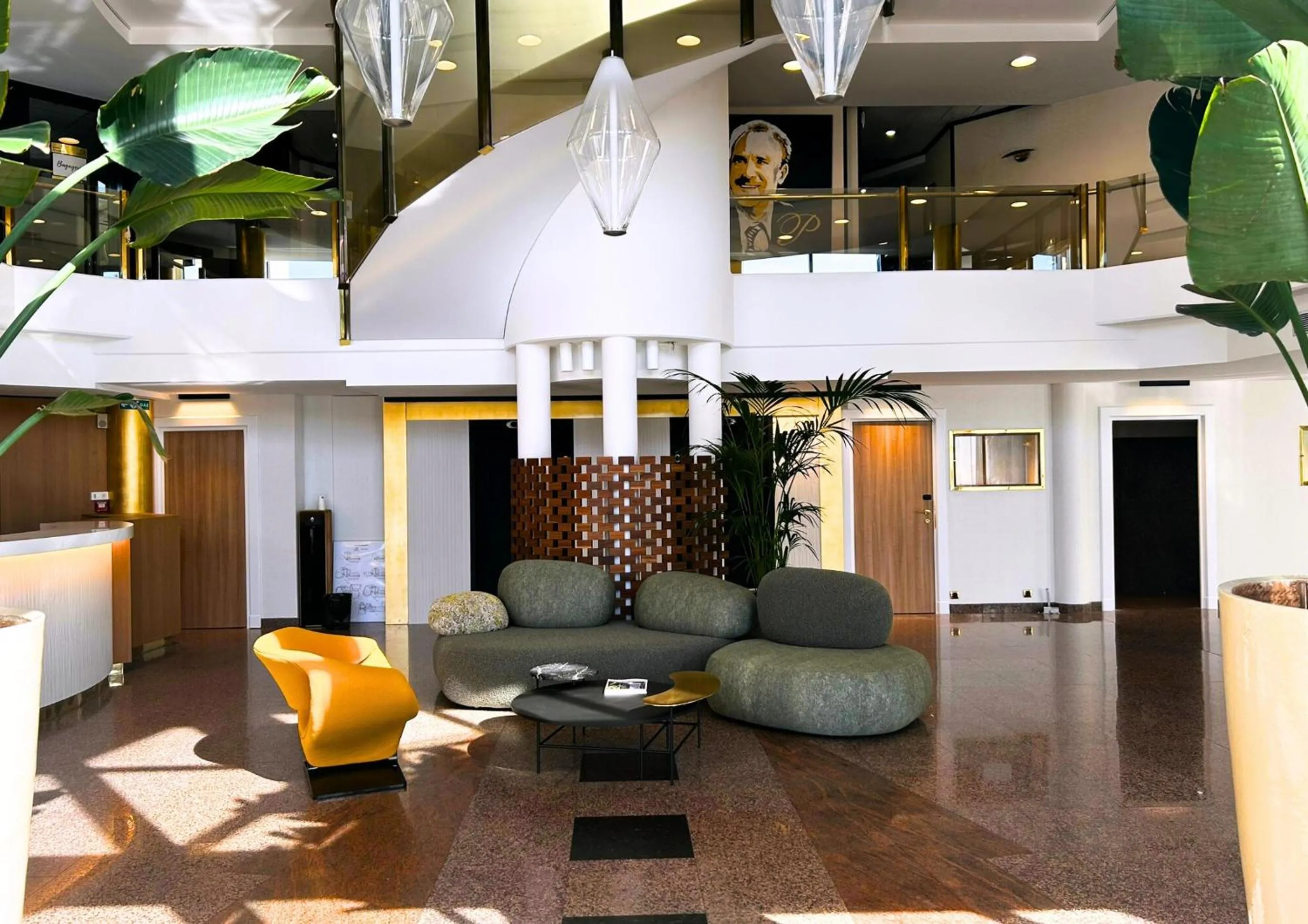 Lobby or reception in Hotel Palladia