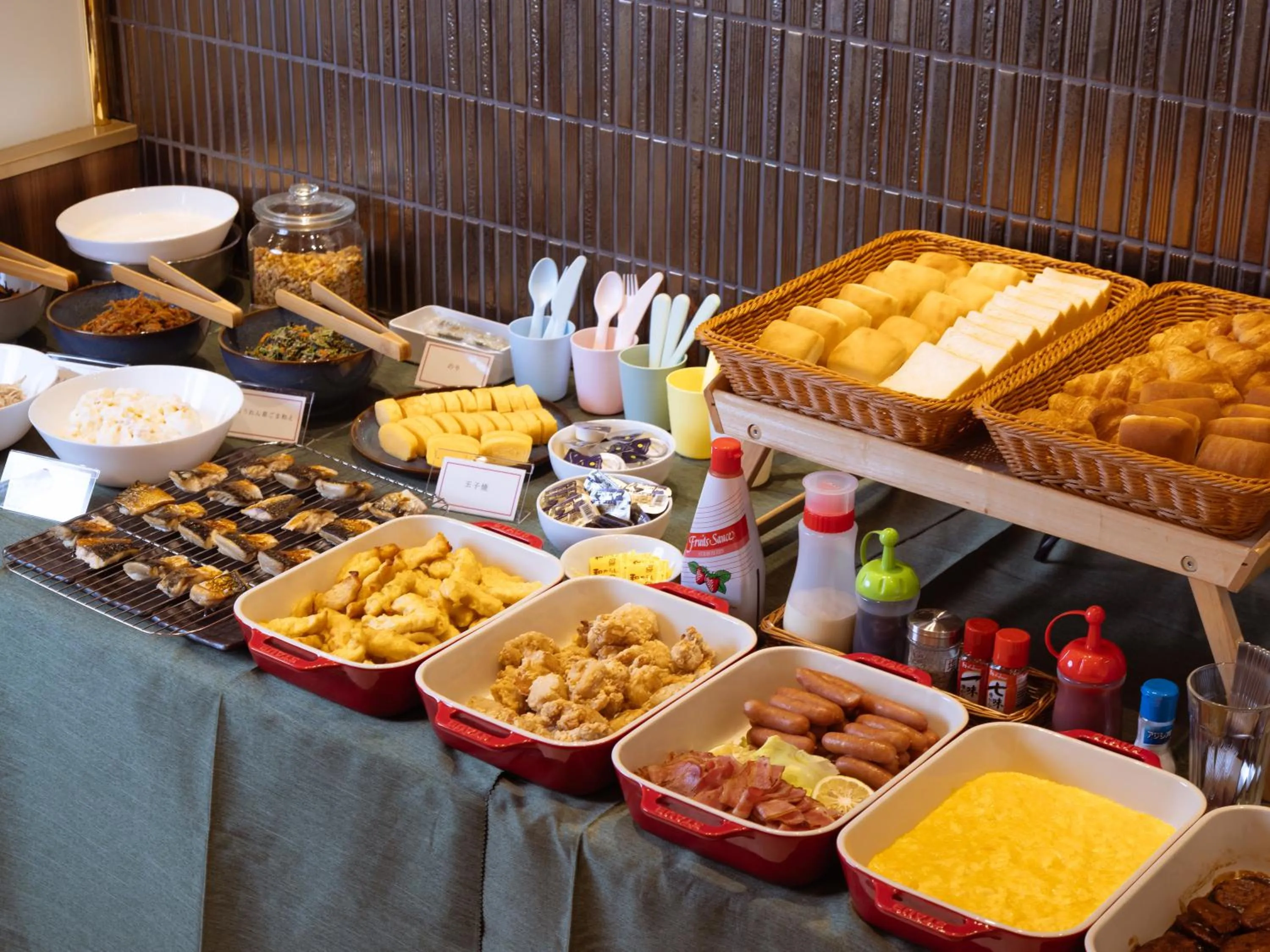 Breakfast in APA Hotel Hakata Ekimae 3Chome