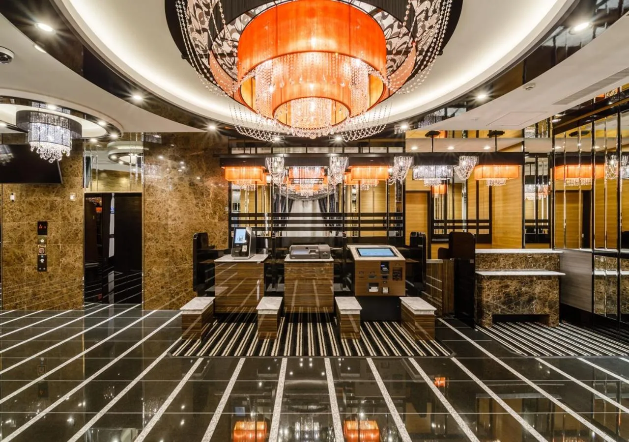 Lobby or reception in APA Hotel Hakata Ekimae 3Chome