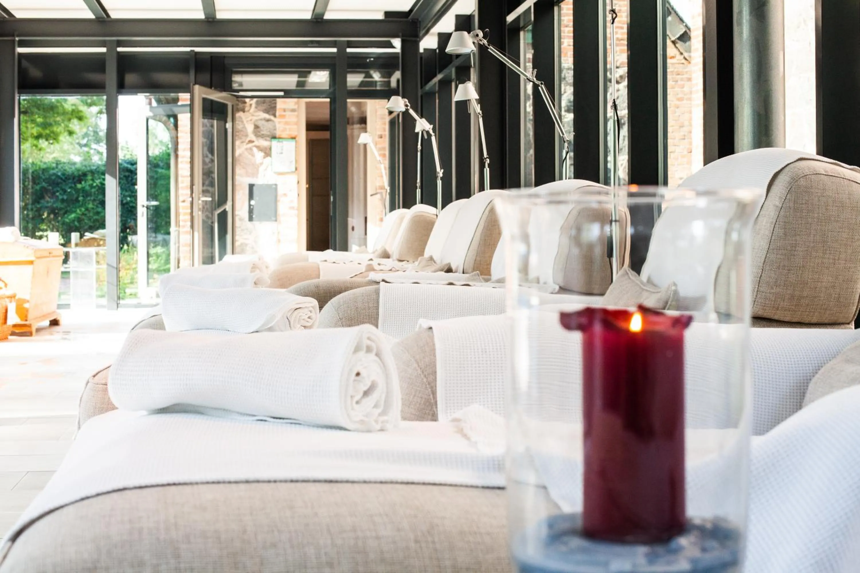 Spa and wellness centre/facilities in Relais & Châteaux Gutshaus Stolpe