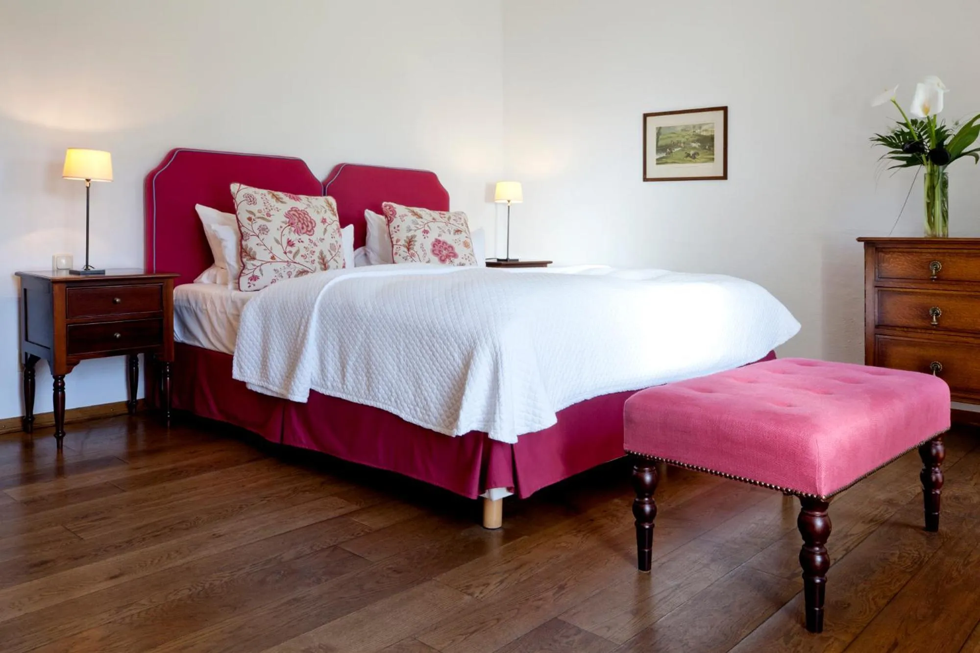 Photo of the whole room, Bed in Relais & Châteaux Gutshaus Stolpe