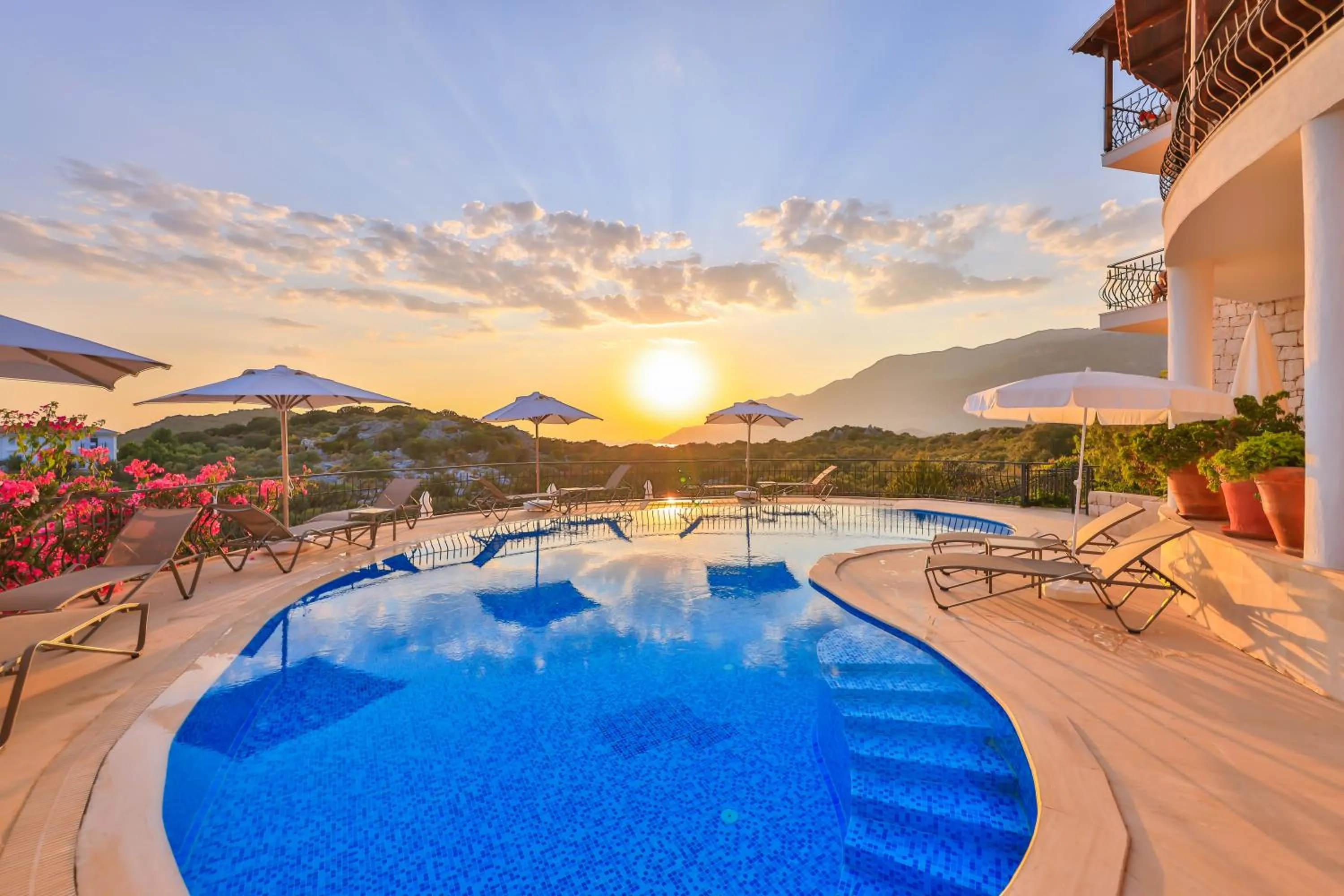 Swimming pool in Hill House Adult Only