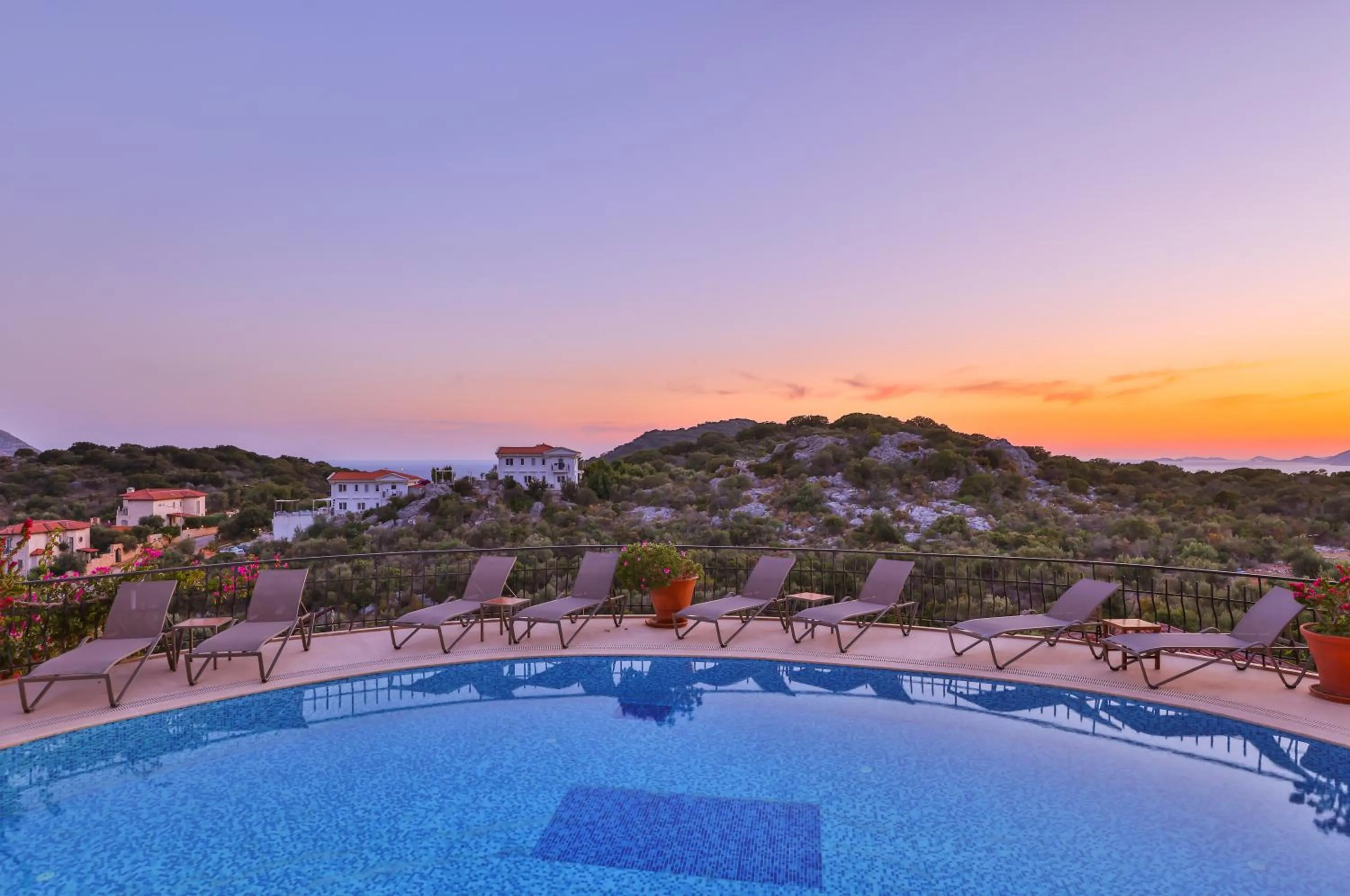 Pool view in Hill House Adult Only