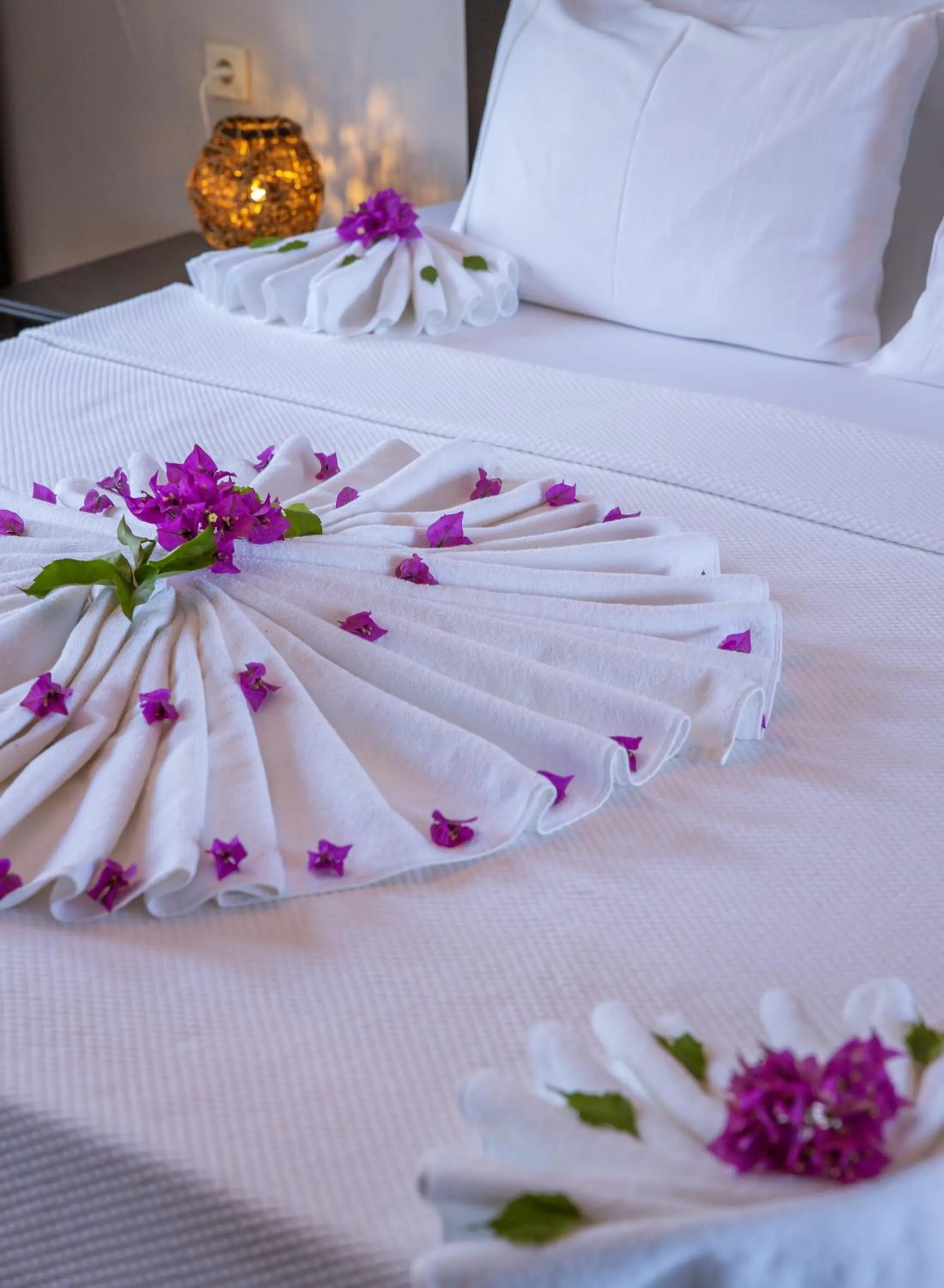 towels, Bed in Hill House Adult Only