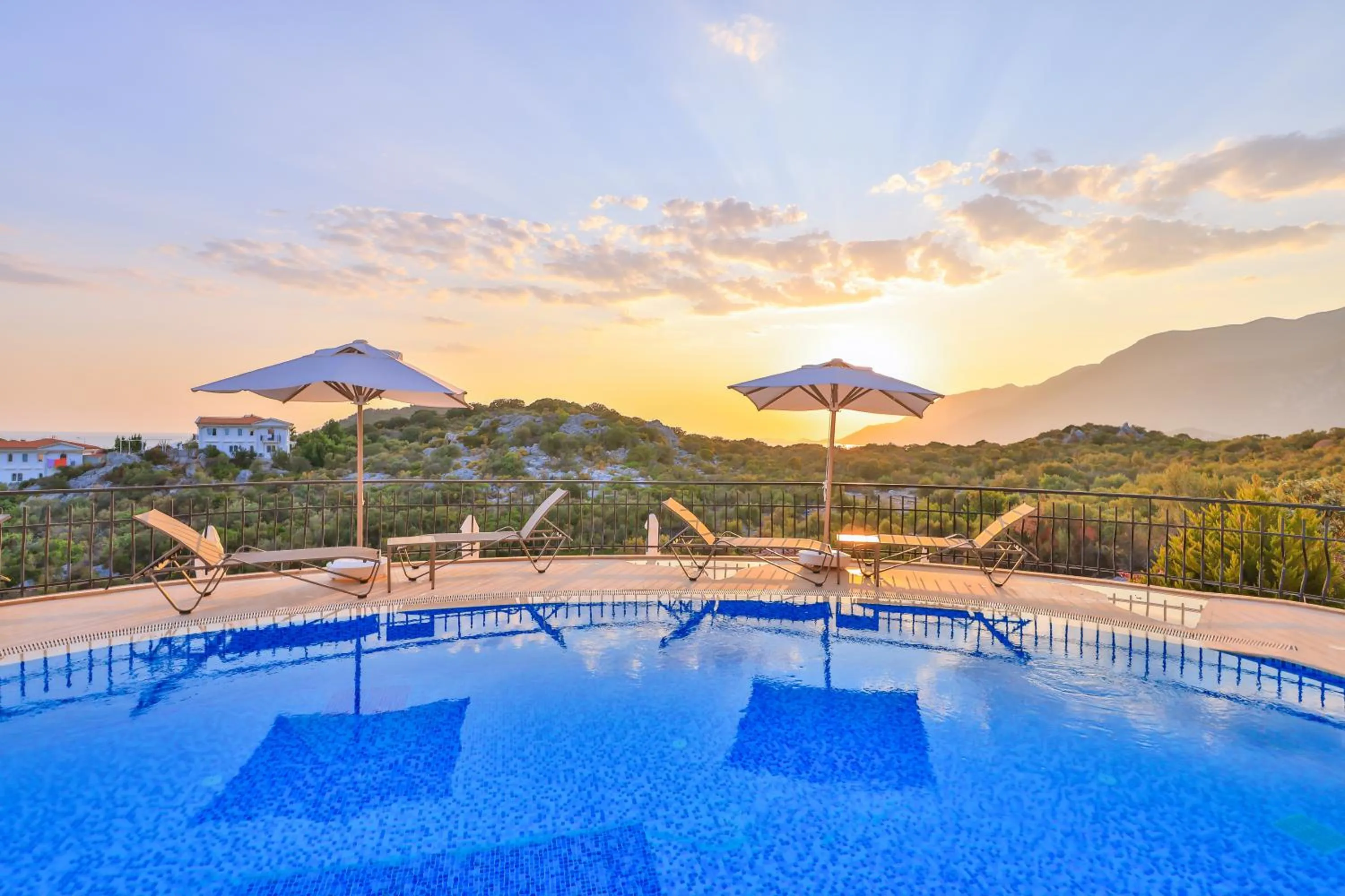 Pool view in Hill House Adult Only