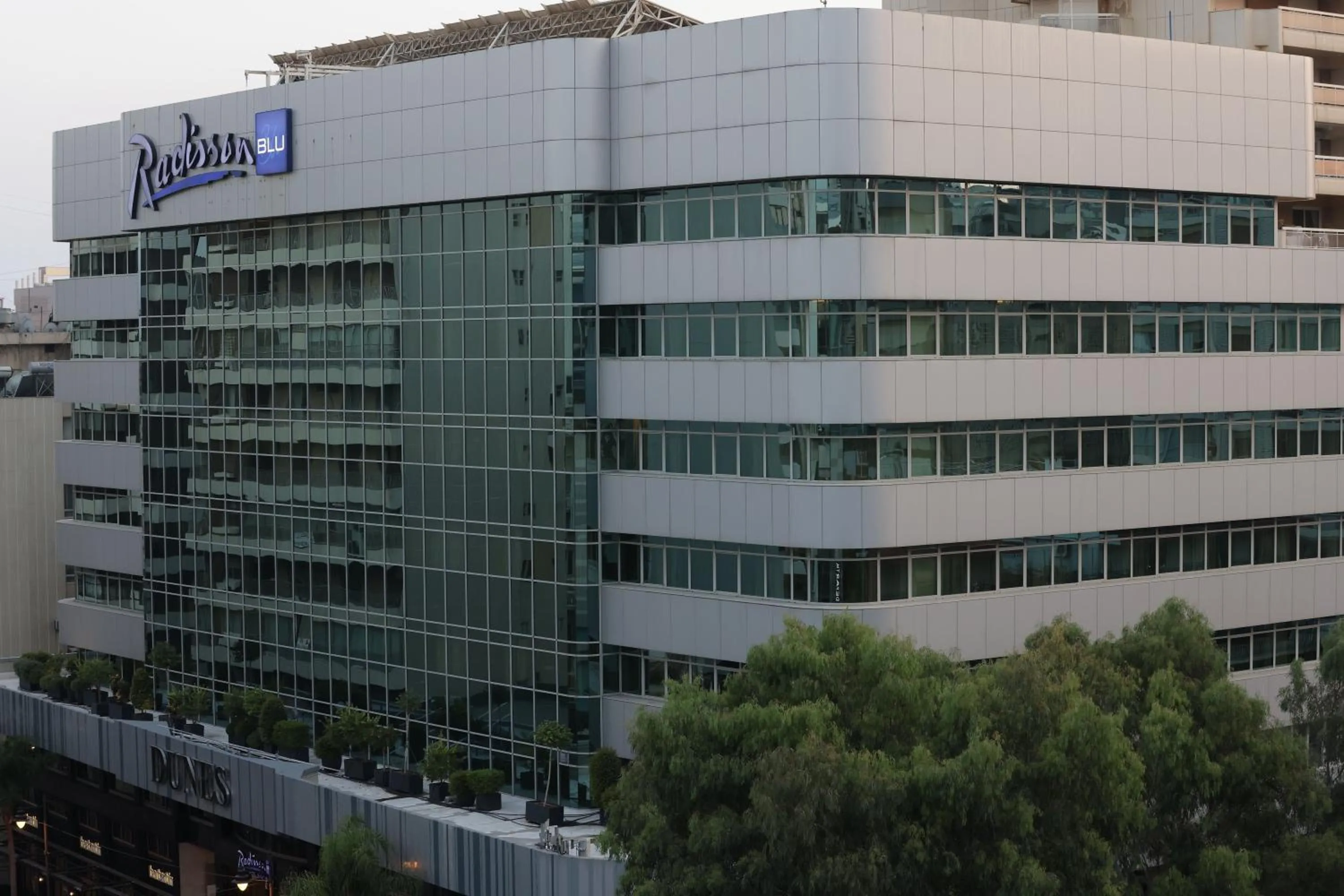 Property building in Radisson Blu Hotel, Beirut Verdun
