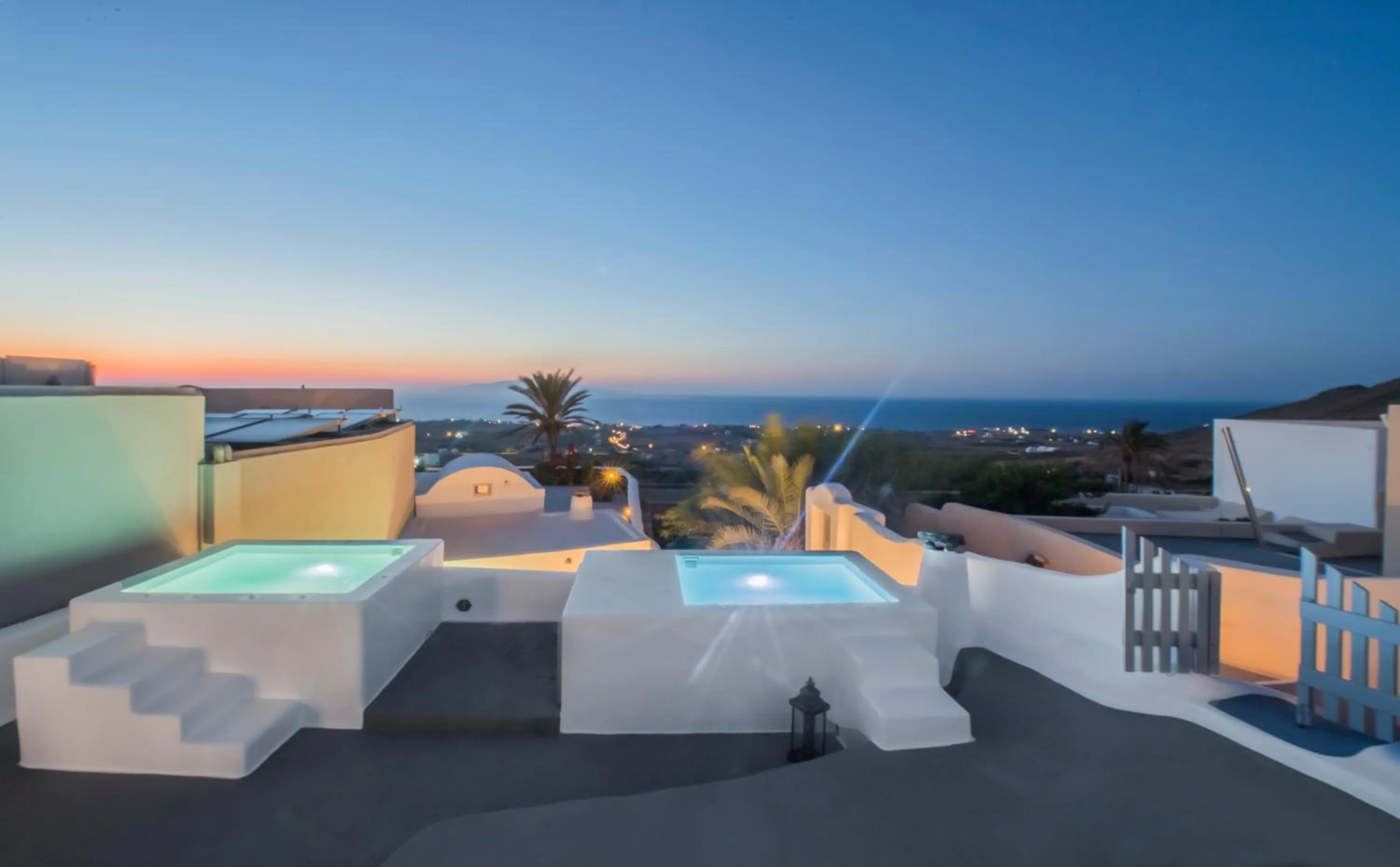 Patio in AQUA SERENITY LUXURY SUITES SANTORINI