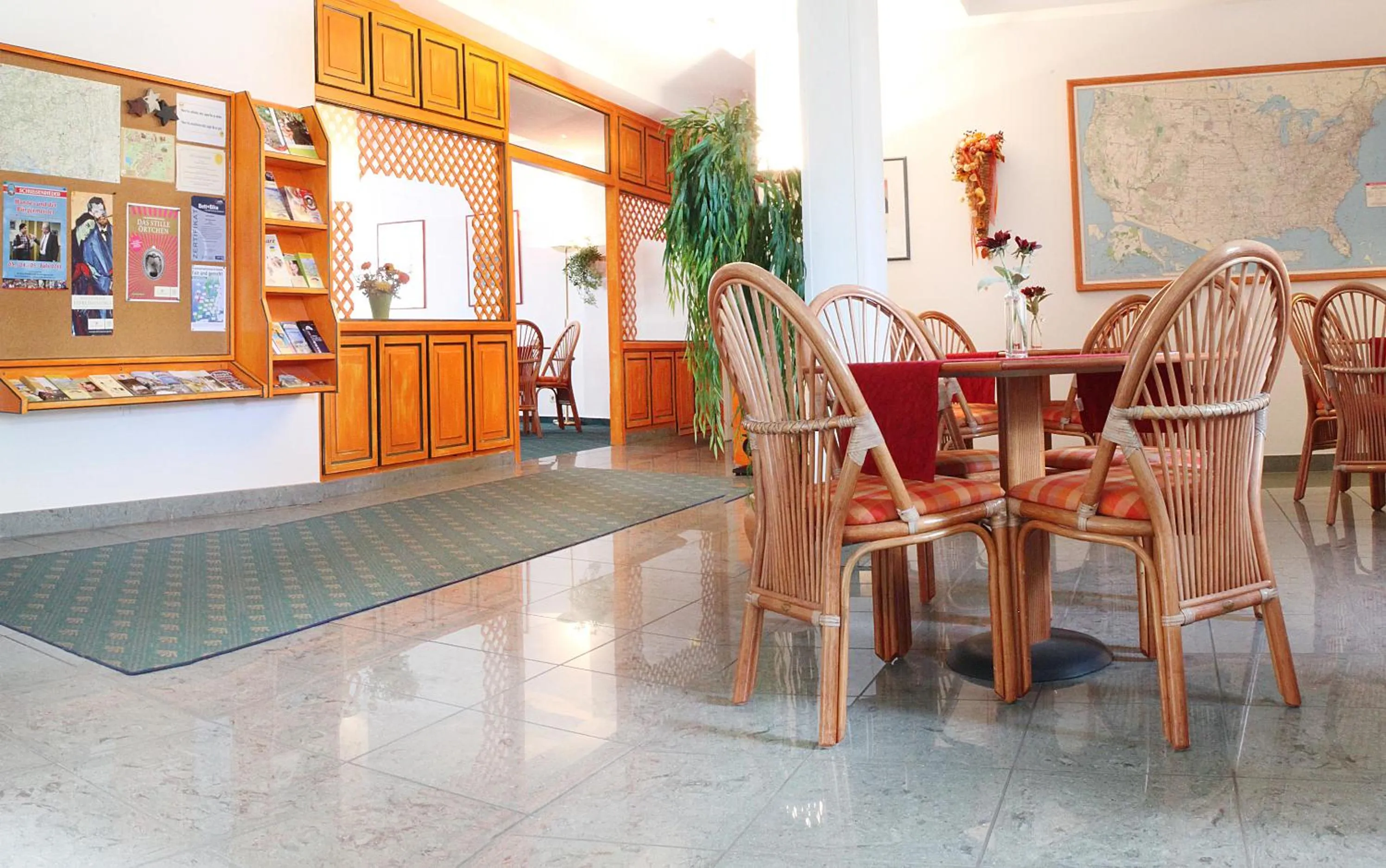 Lobby or reception in Hotel Amerika