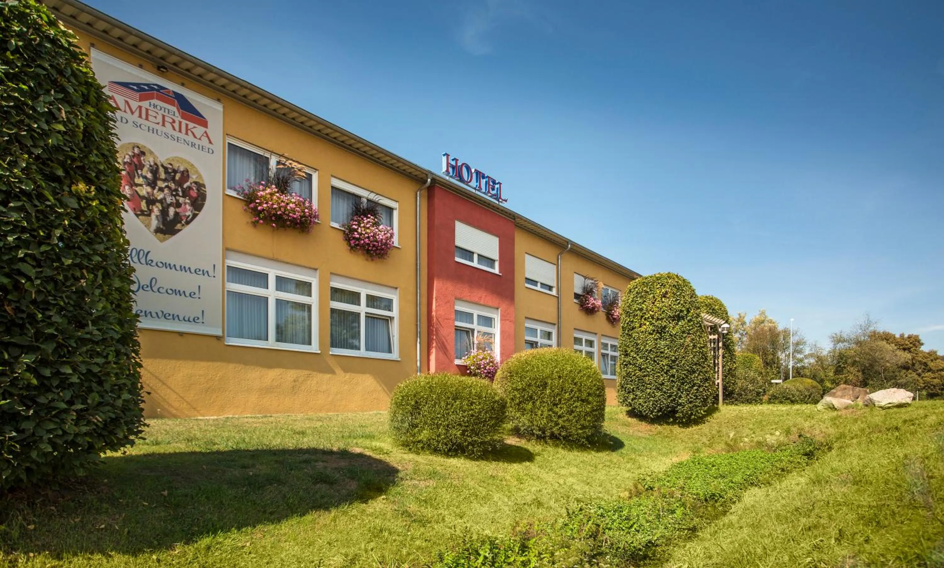 Facade/entrance in Hotel Amerika